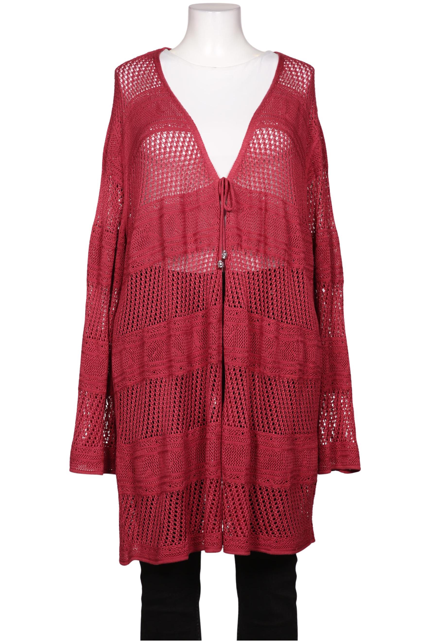 

Ulla Popken Damen Strickjacke, rot, Gr. 50