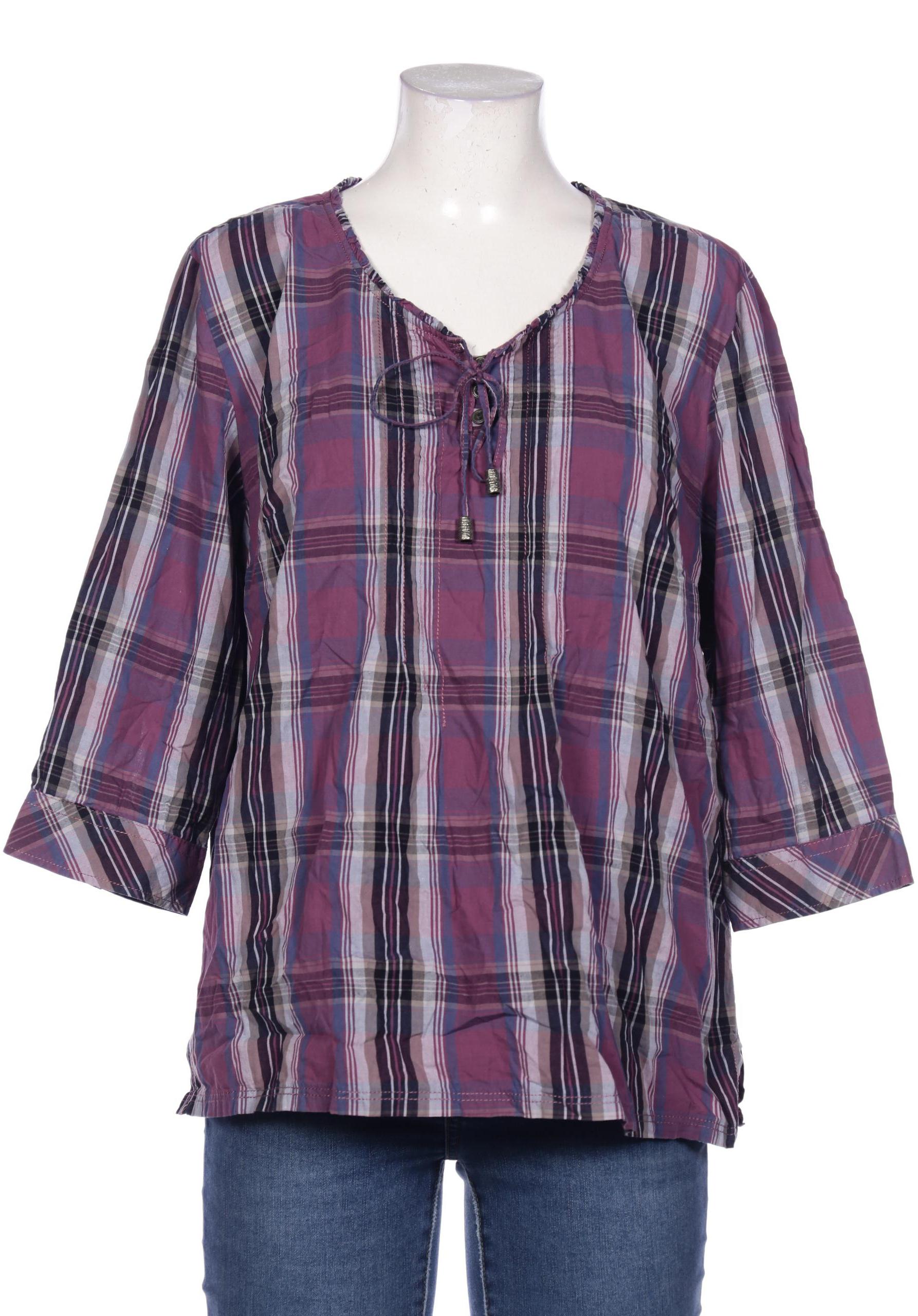 

Ulla Popken Damen Bluse, flieder, Gr. 42