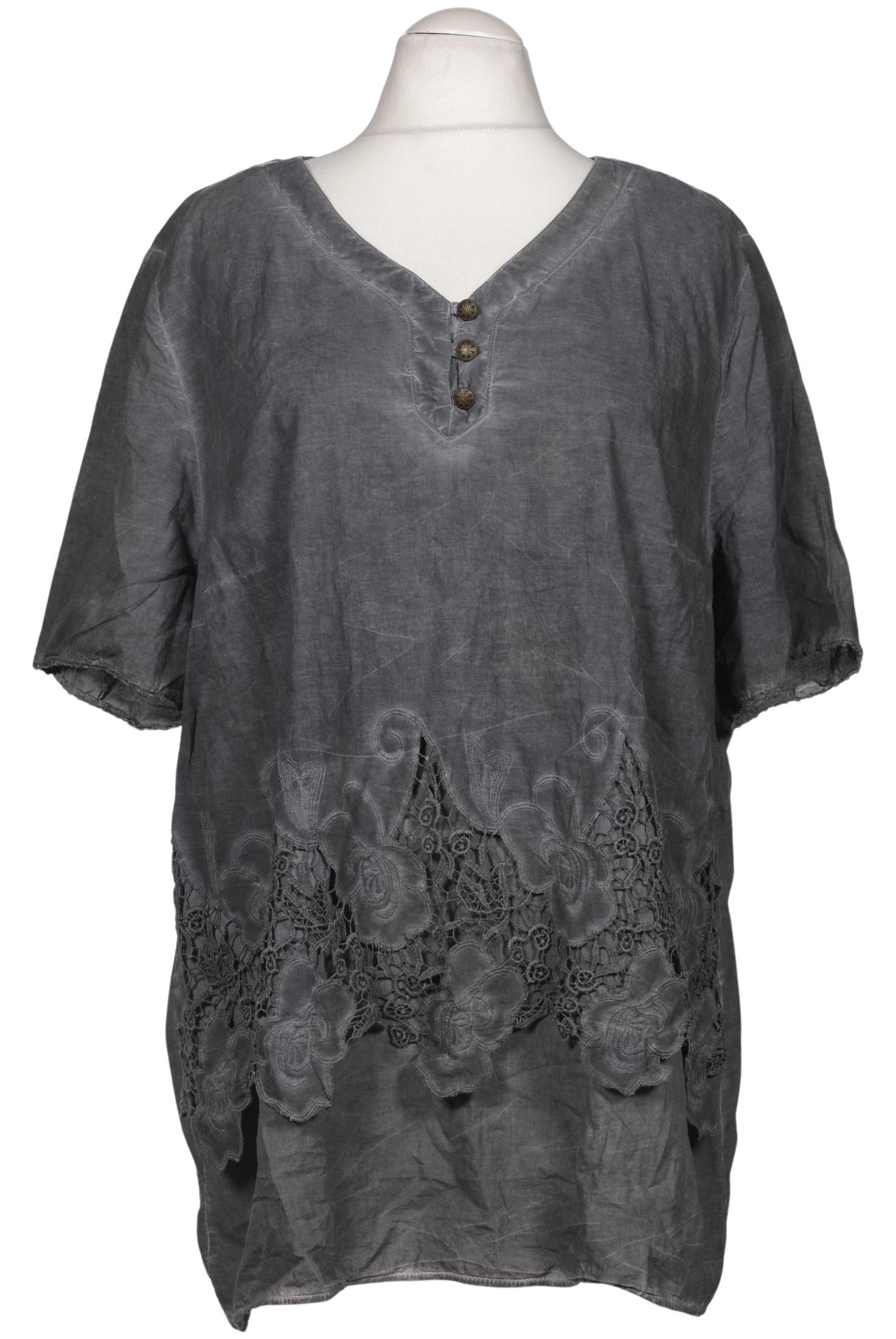 

Ulla Popken Damen Bluse, grau, Gr. 50