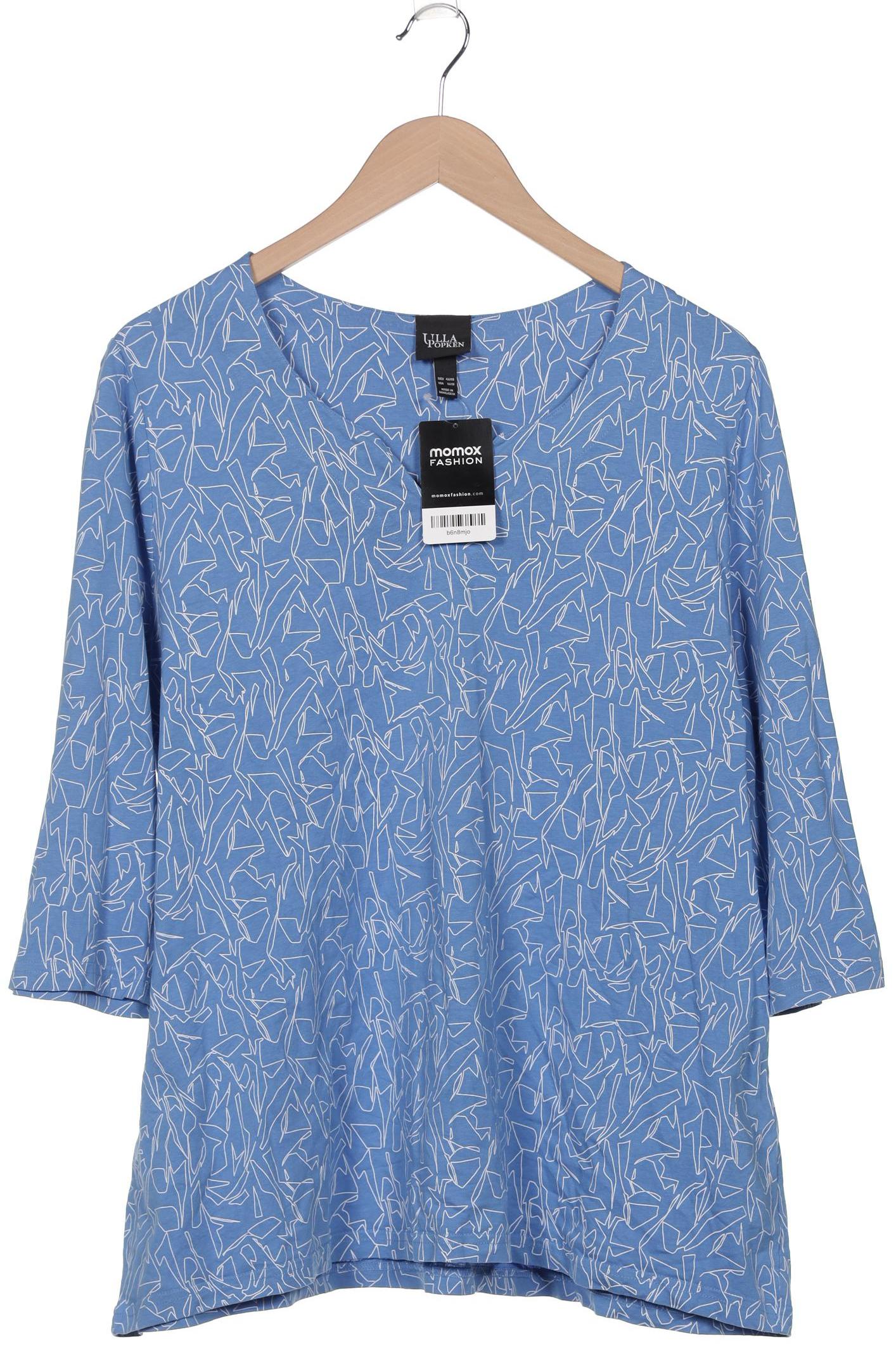 

Ulla Popken Damen T-Shirt, blau, Gr. 46