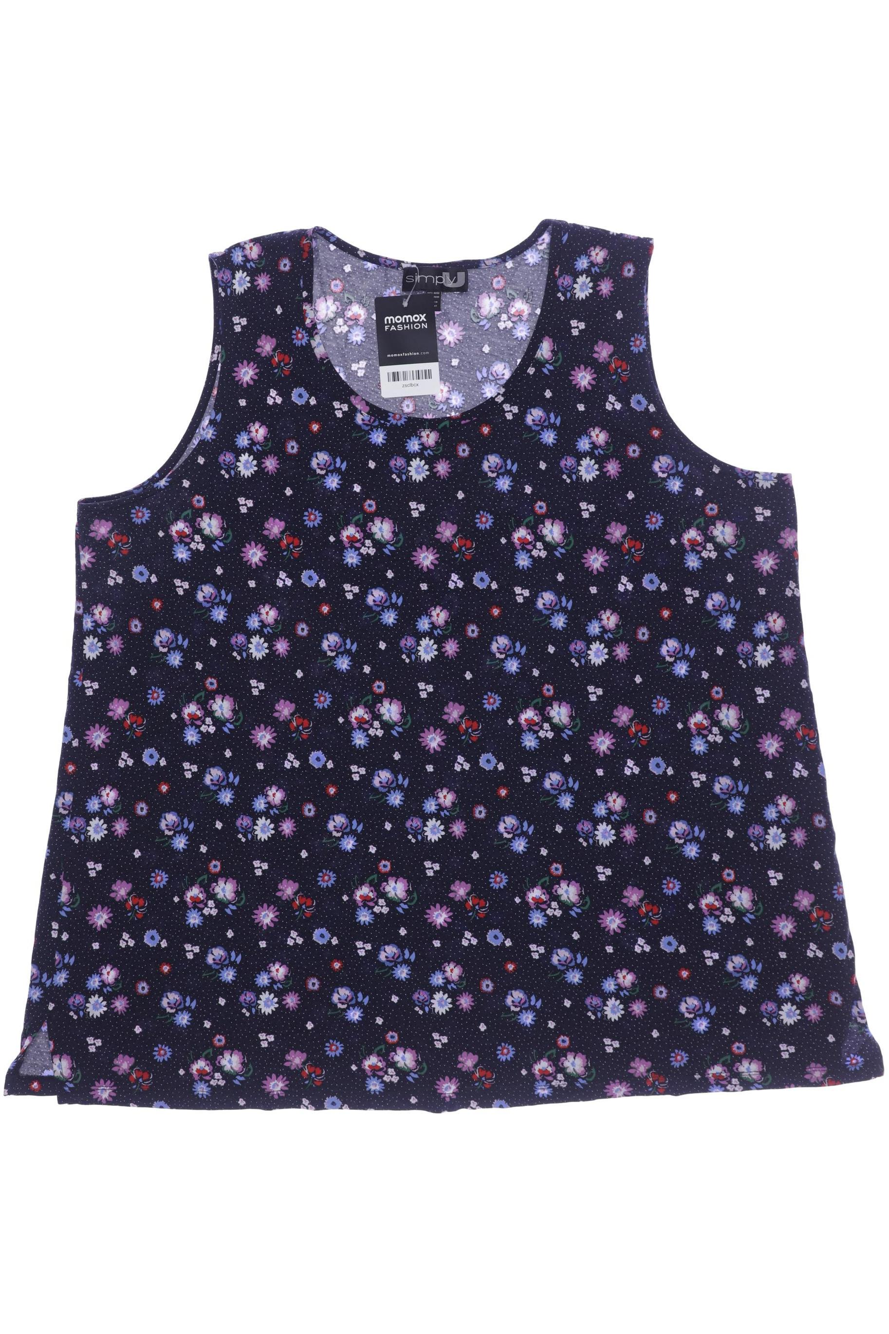 

Ulla Popken Damen Top, marineblau, Gr. 50