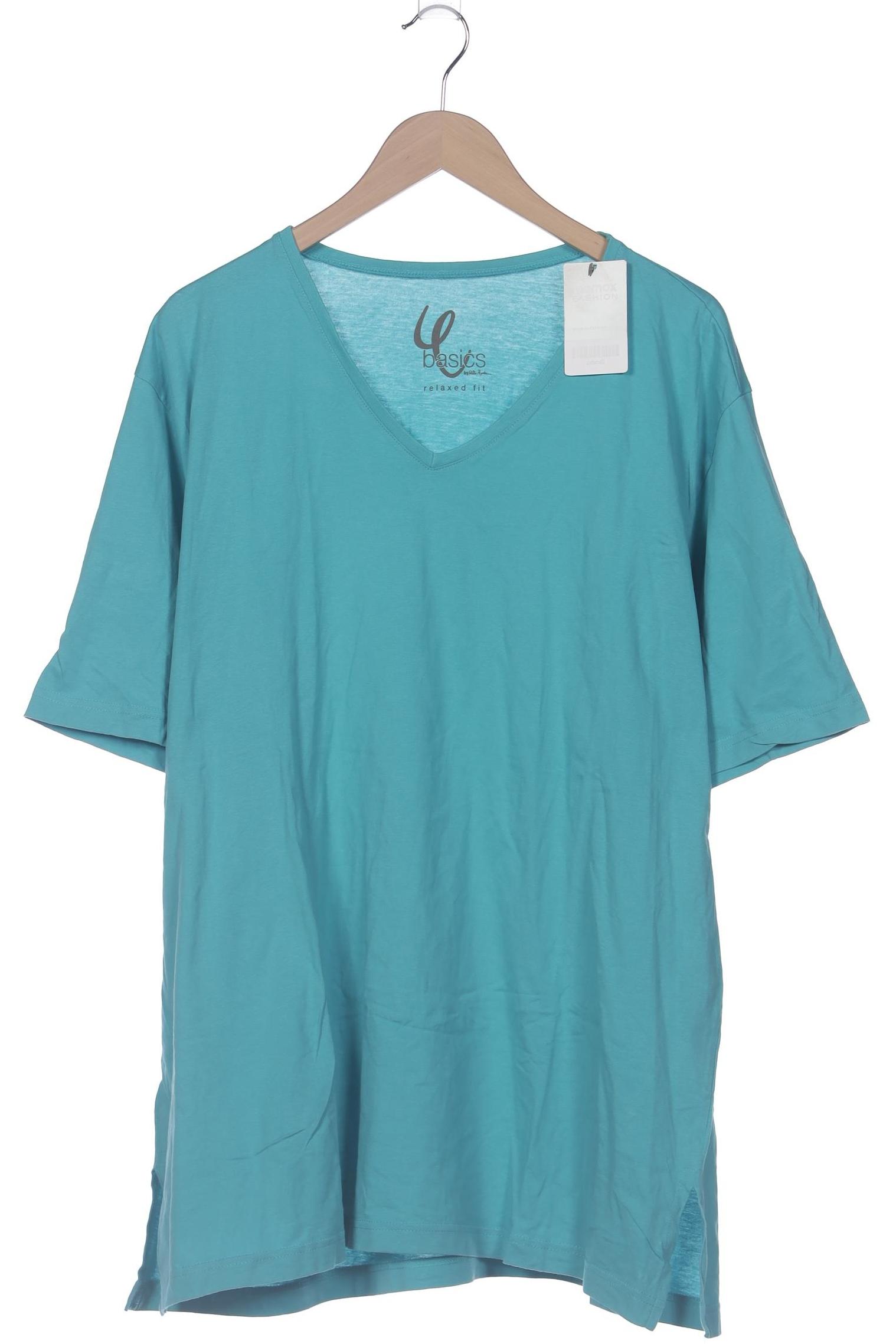 

Ulla Popken Damen T-Shirt, blau, Gr. 50