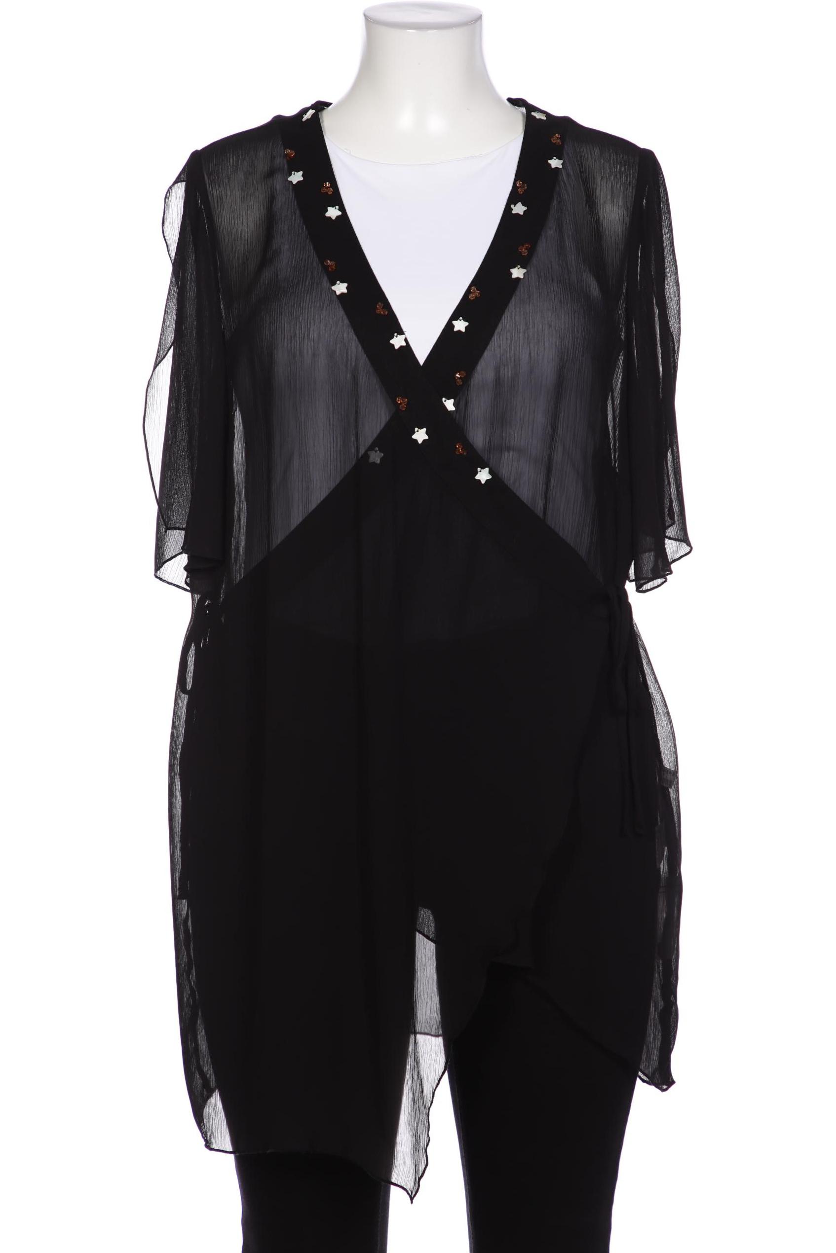 

Ulla Popken Damen Bluse, schwarz, Gr. 46