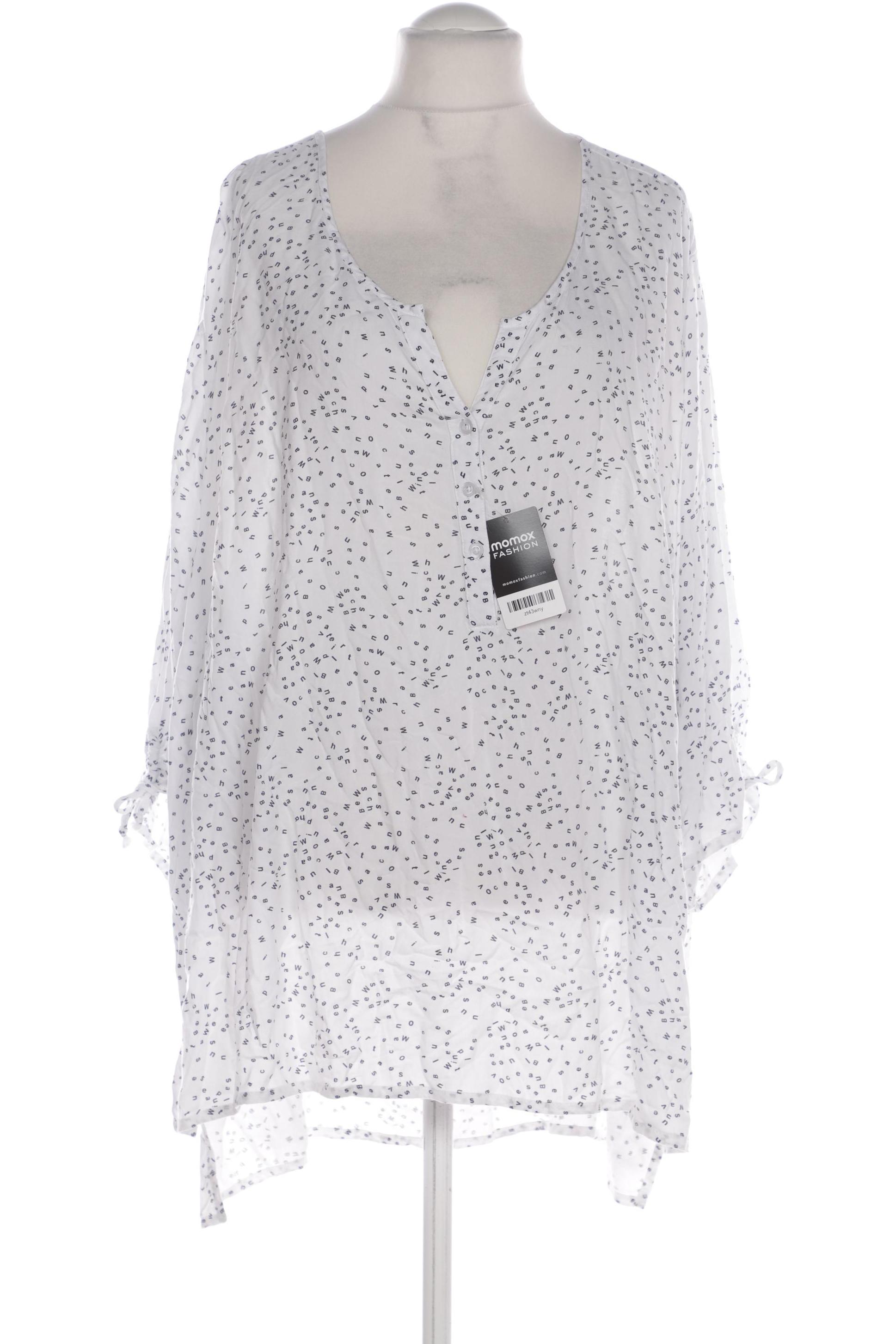 

Ulla Popken Damen Bluse, weiß, Gr. 54