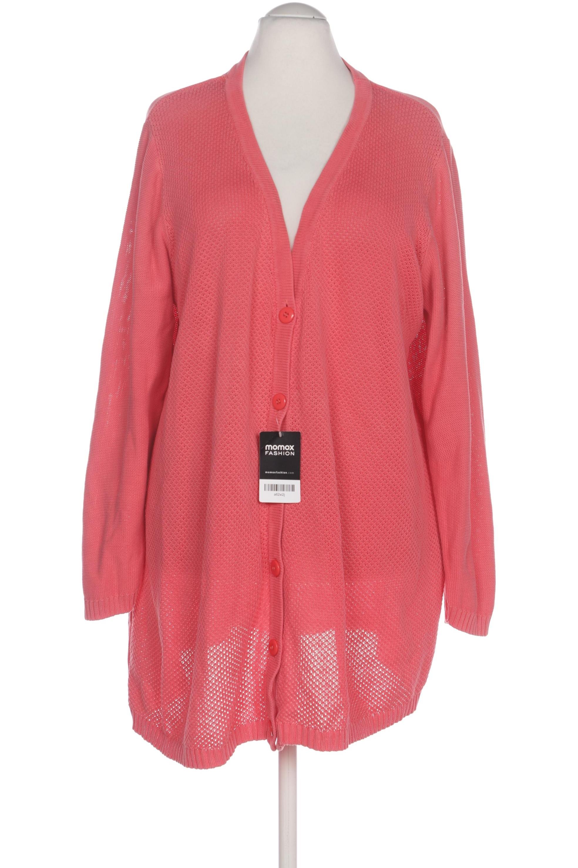 

Ulla Popken Damen Strickjacke, pink, Gr. 54