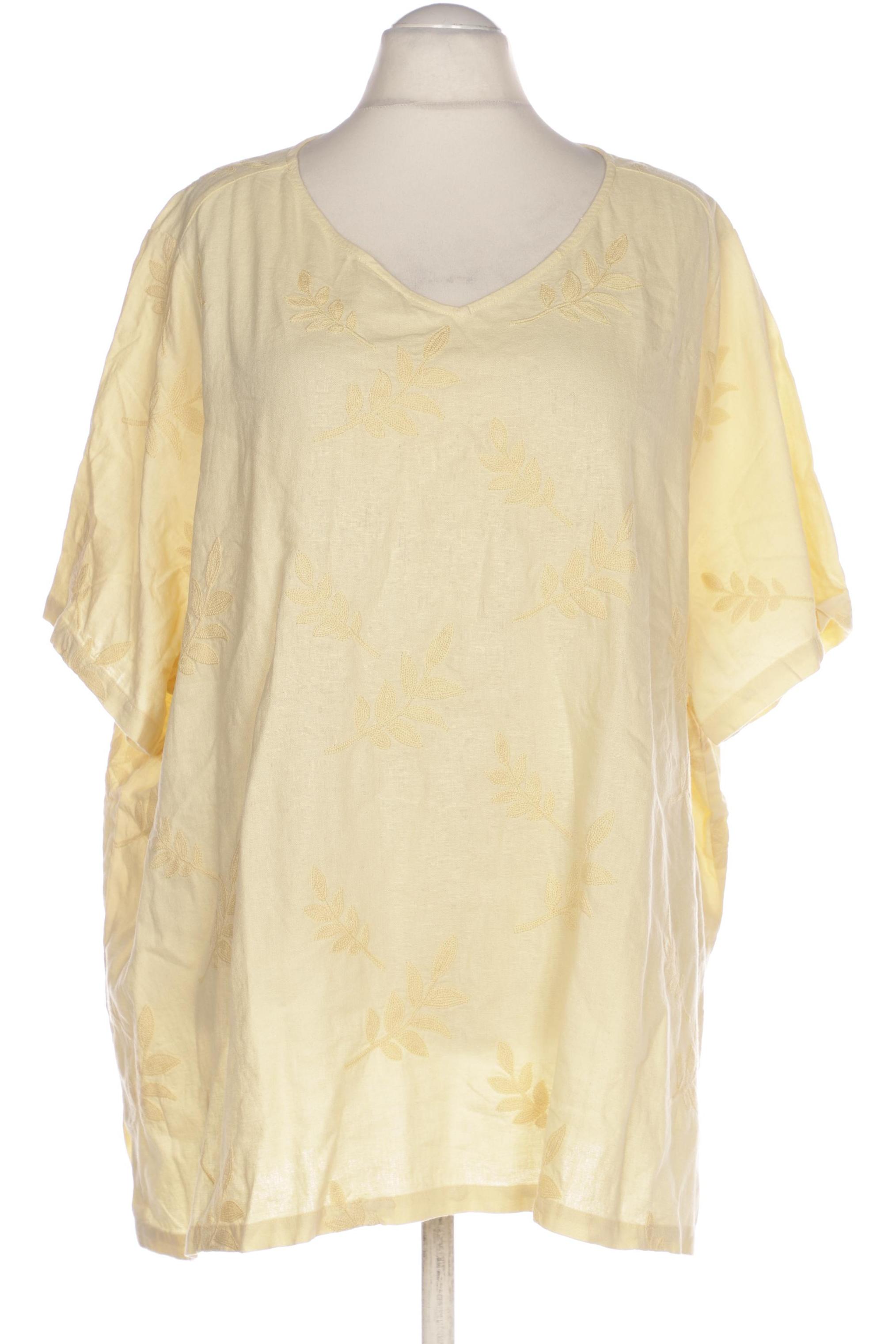 

Ulla Popken Damen Bluse, gelb