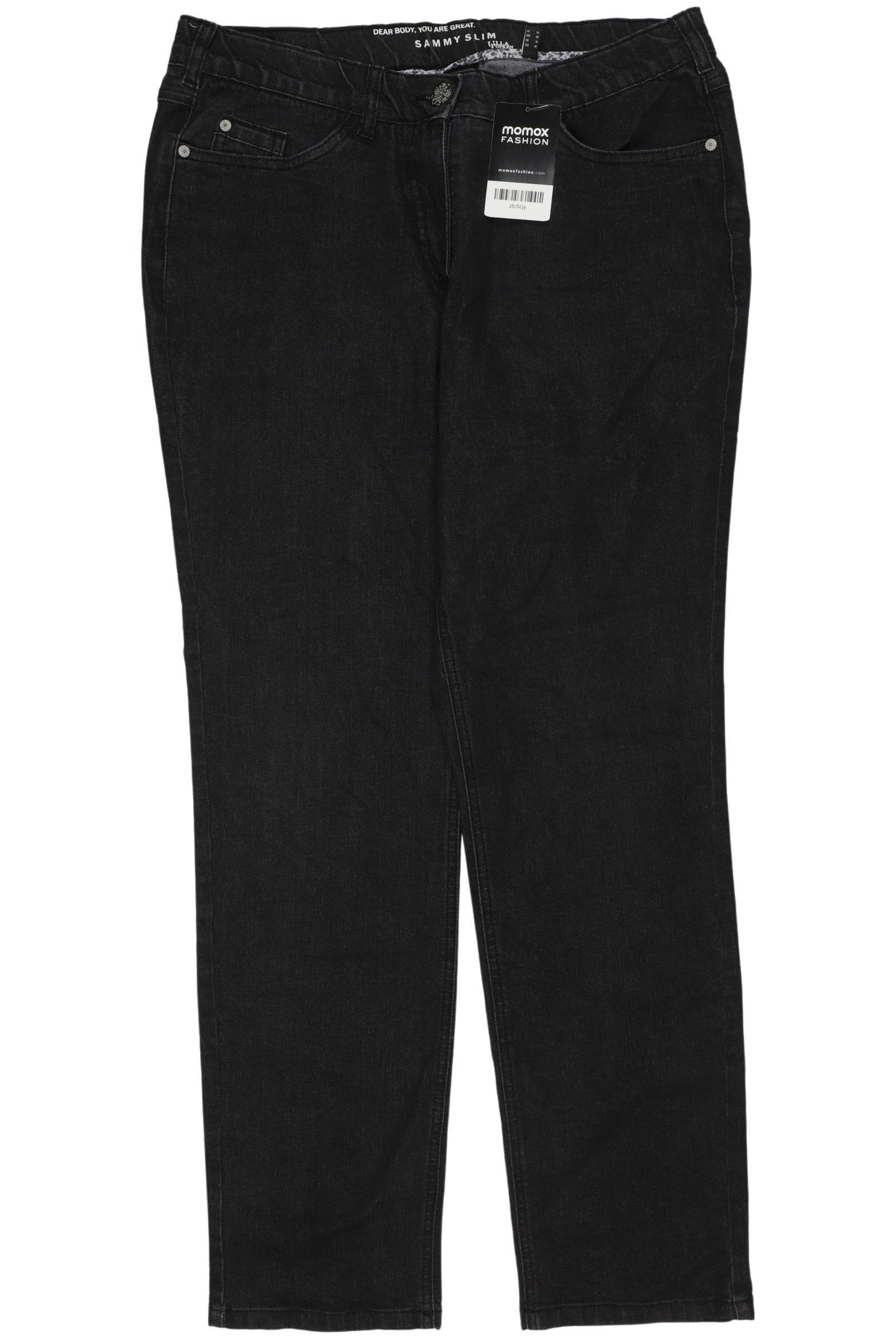

Ulla Popken Damen Jeans, schwarz, Gr. 42