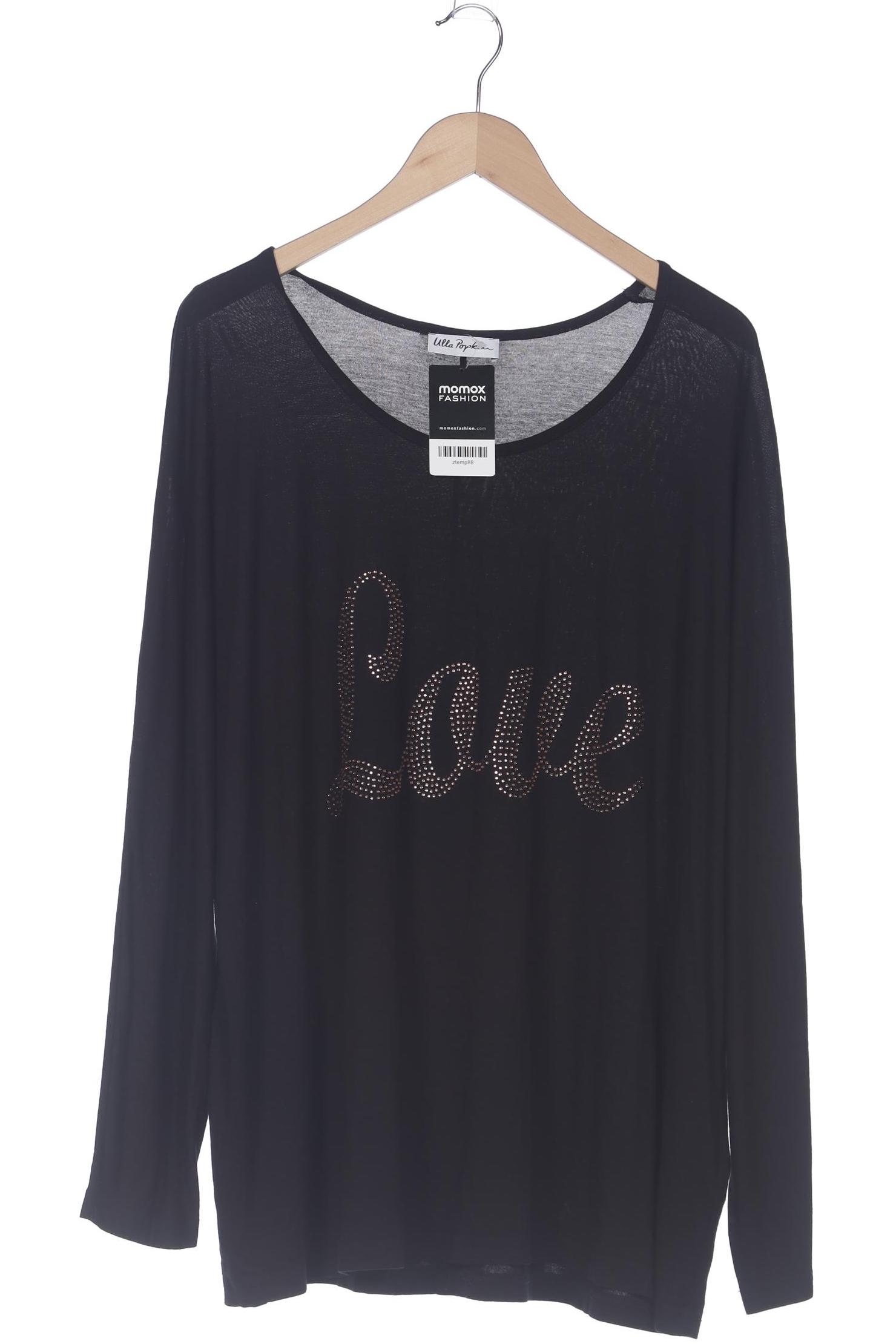 

Ulla Popken Damen Langarmshirt, schwarz, Gr. 50