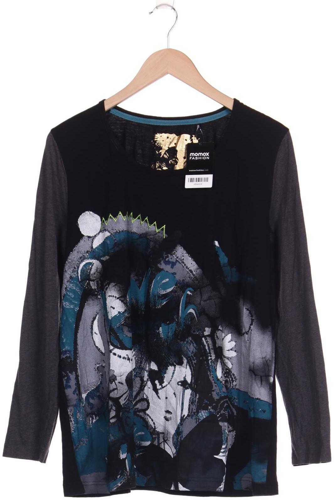 

Ulla Popken Damen Langarmshirt, grau
