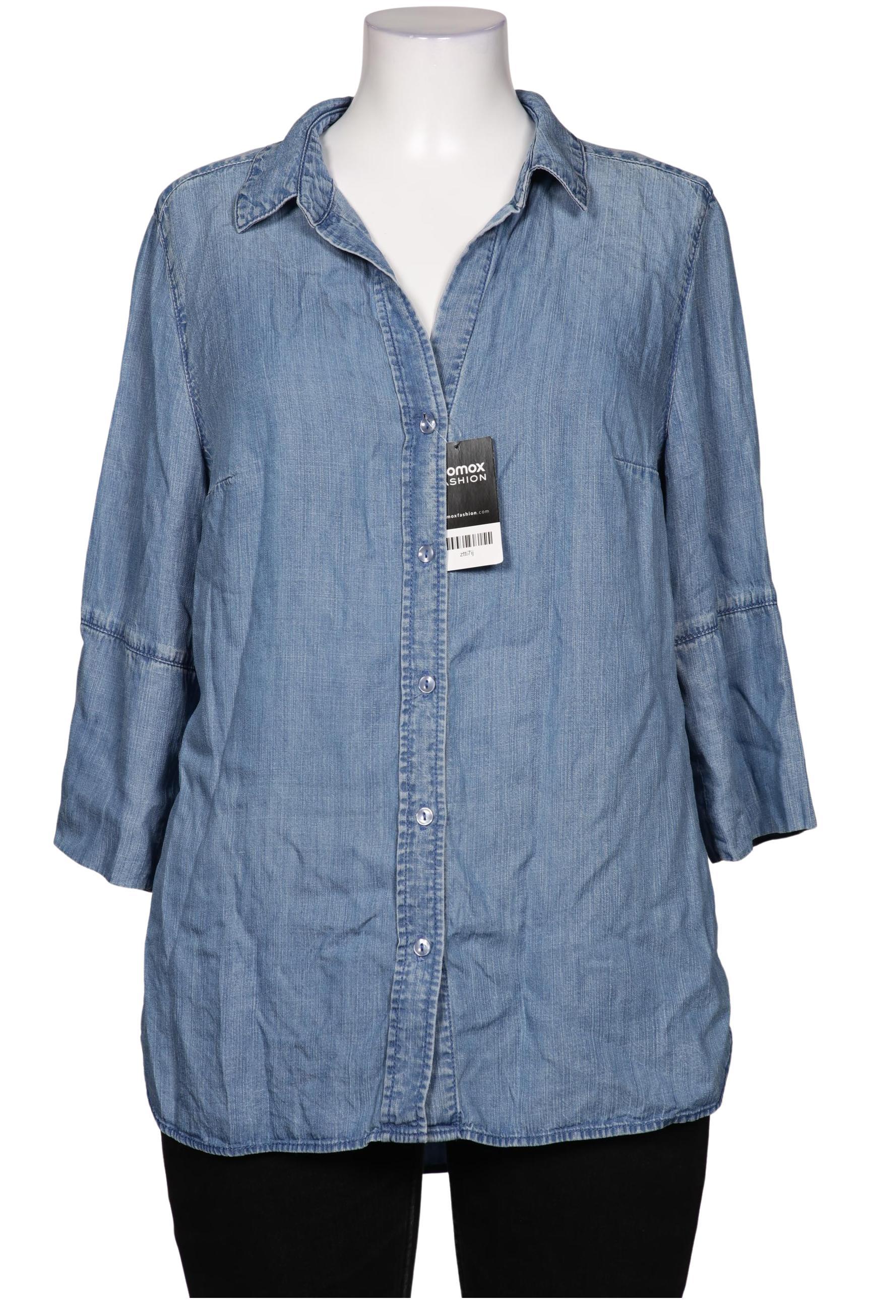 

Ulla Popken Damen Bluse, blau, Gr. 42