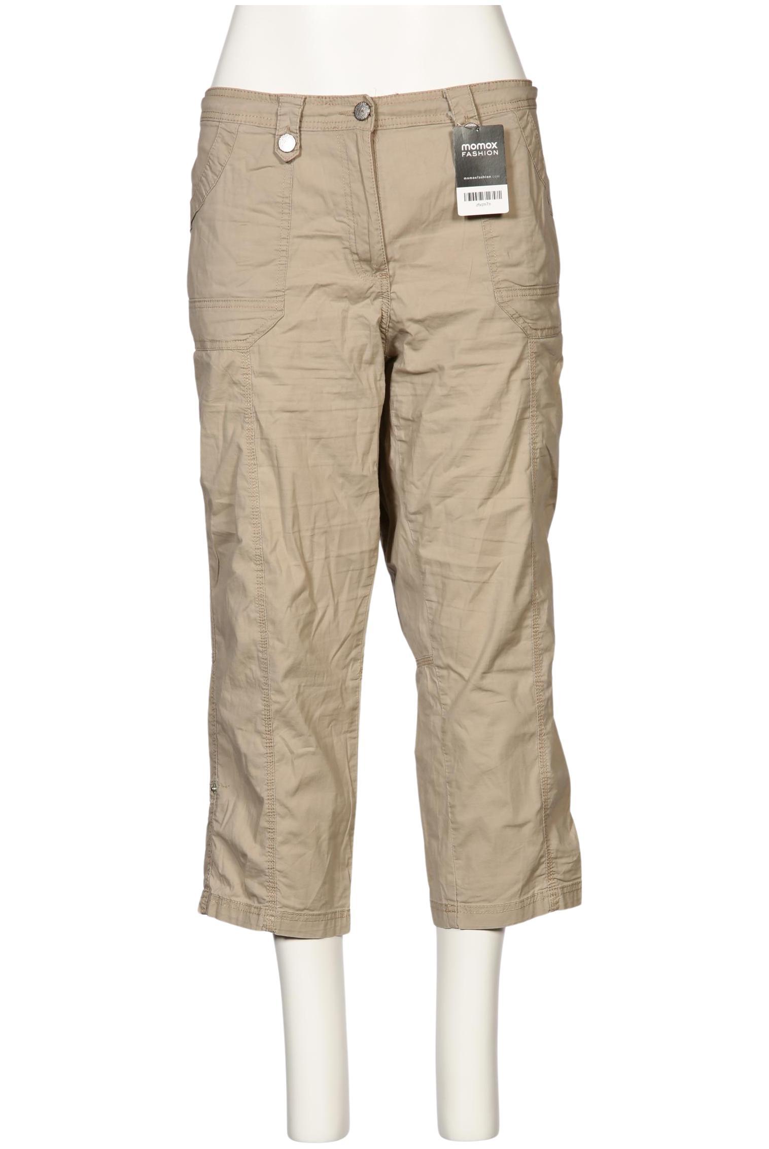 

Ulla Popken Damen Stoffhose, beige, Gr. 46