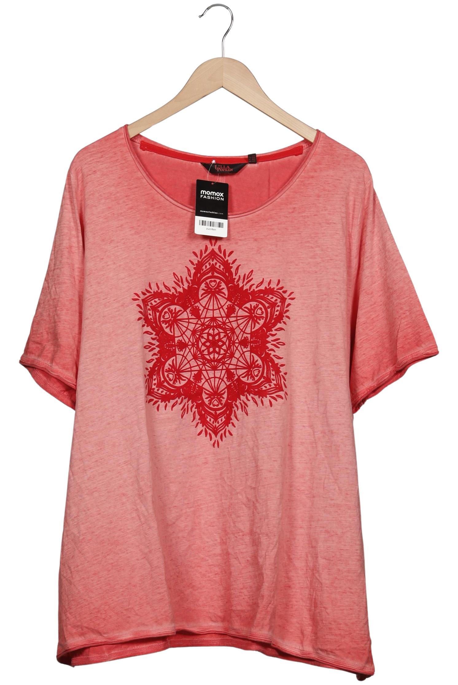 

Ulla Popken Damen T-Shirt, rot, Gr. 54