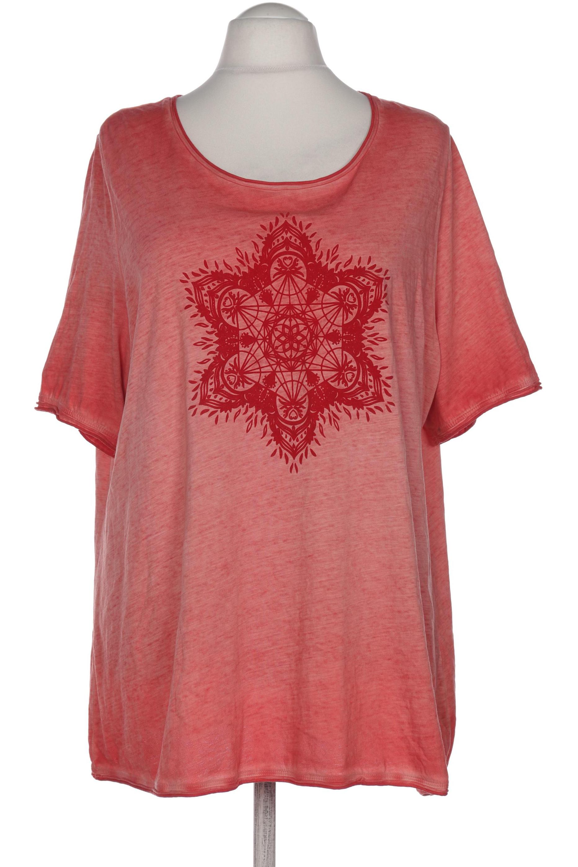 

Ulla Popken Damen T-Shirt, rot, Gr. 52