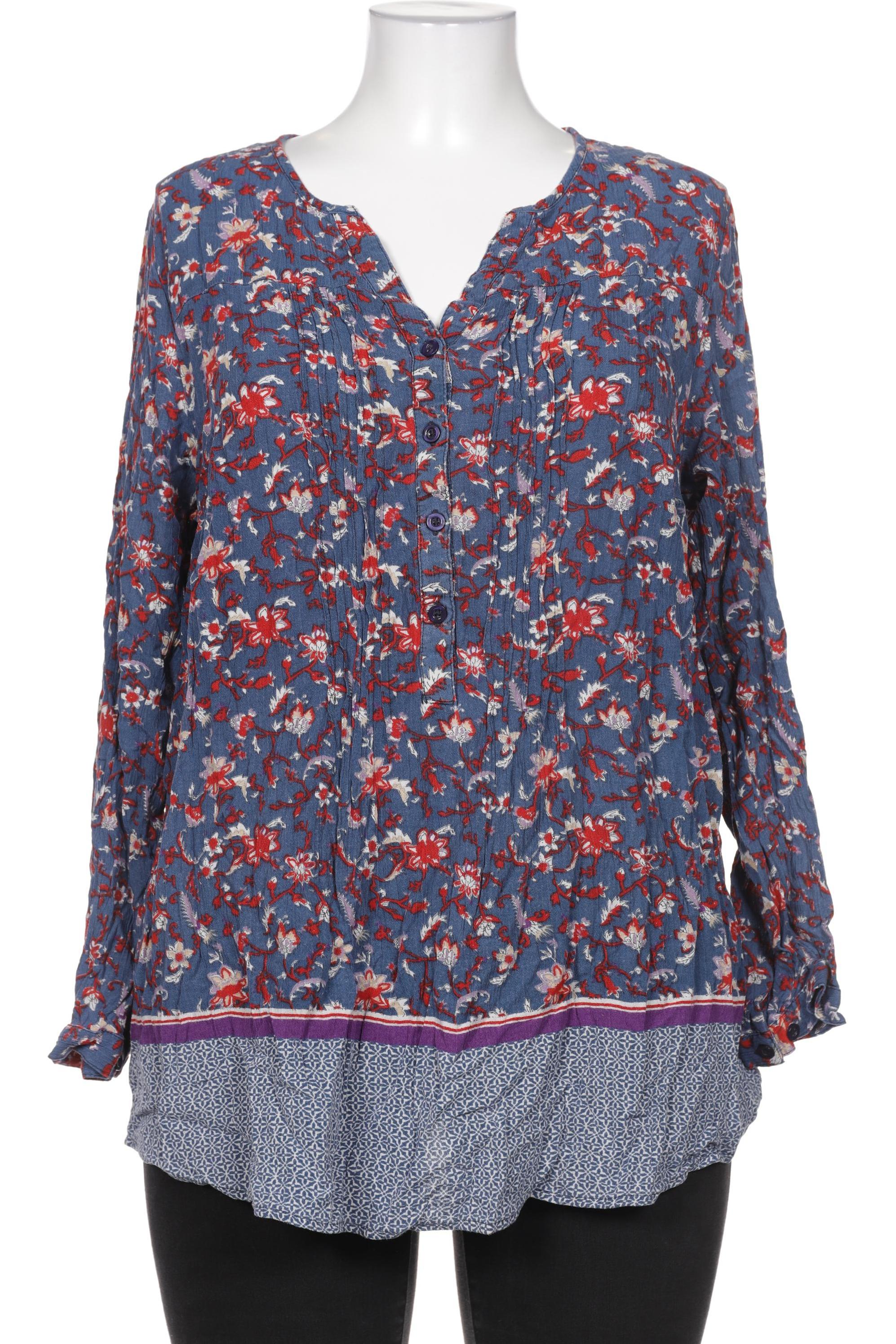 

Ulla Popken Damen Bluse, blau, Gr. 50