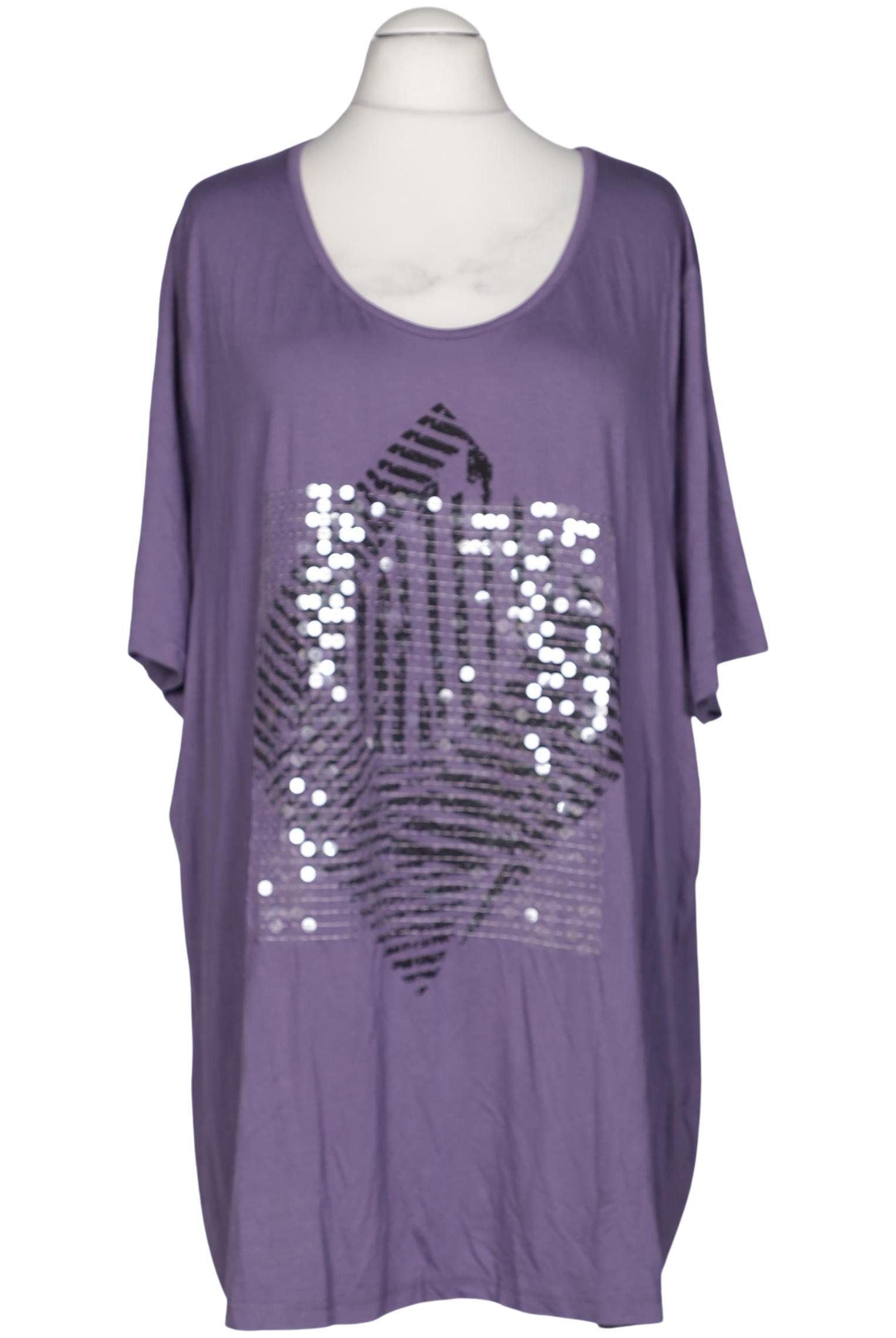 

Ulla Popken Damen T-Shirt, flieder, Gr. 58