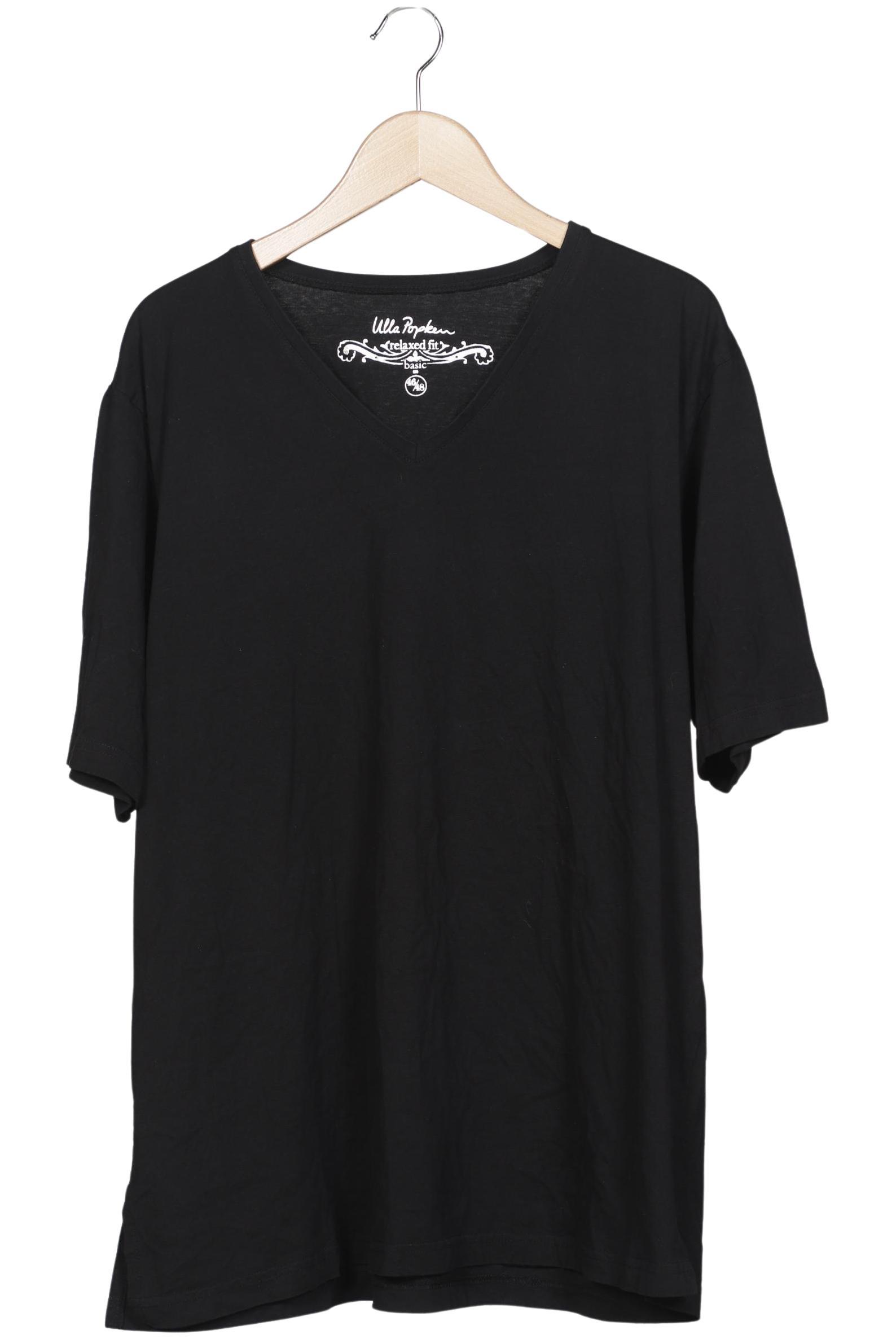 

Ulla Popken Damen T-Shirt, schwarz, Gr. 46