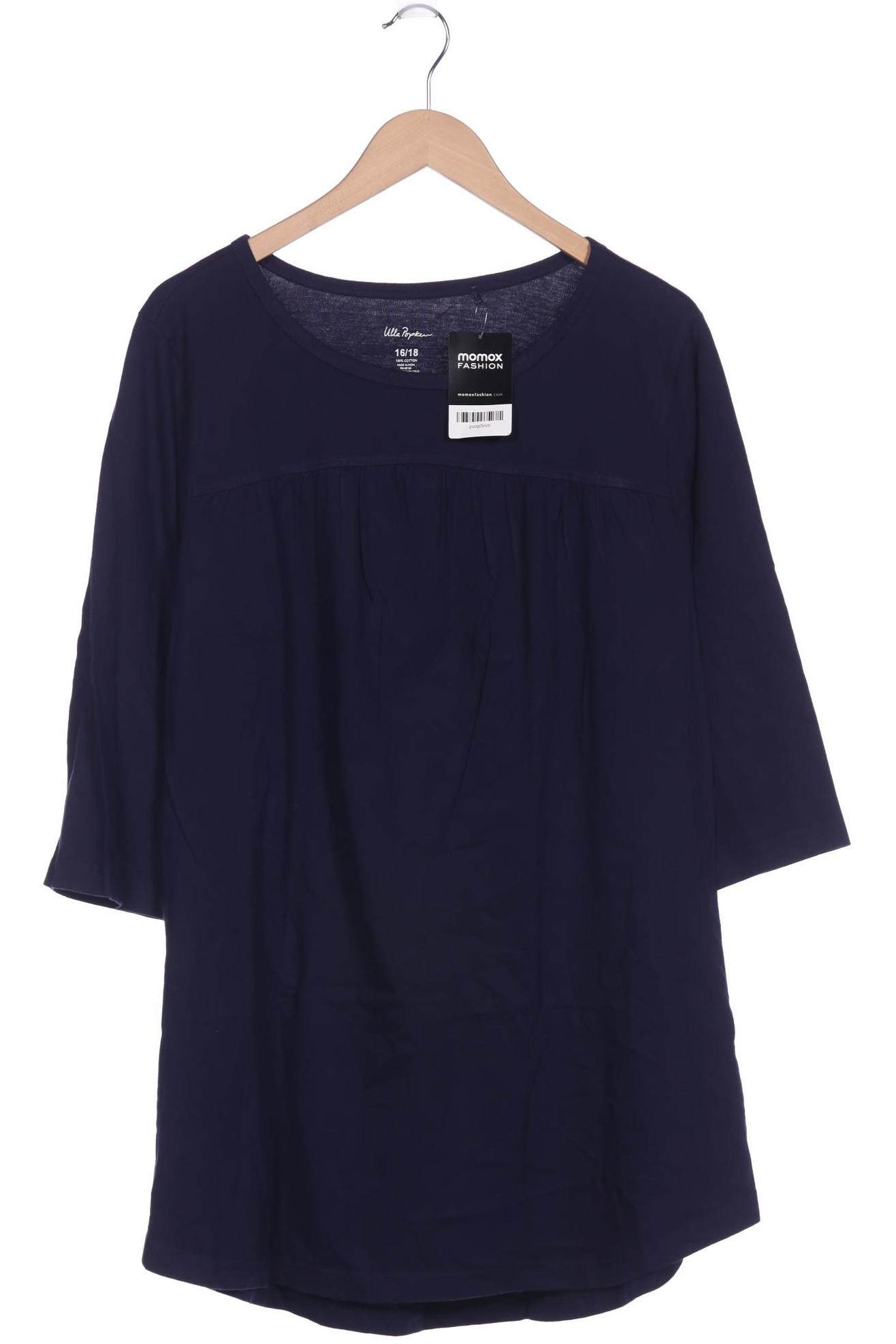 

Ulla Popken Damen Langarmshirt, marineblau, Gr. 46