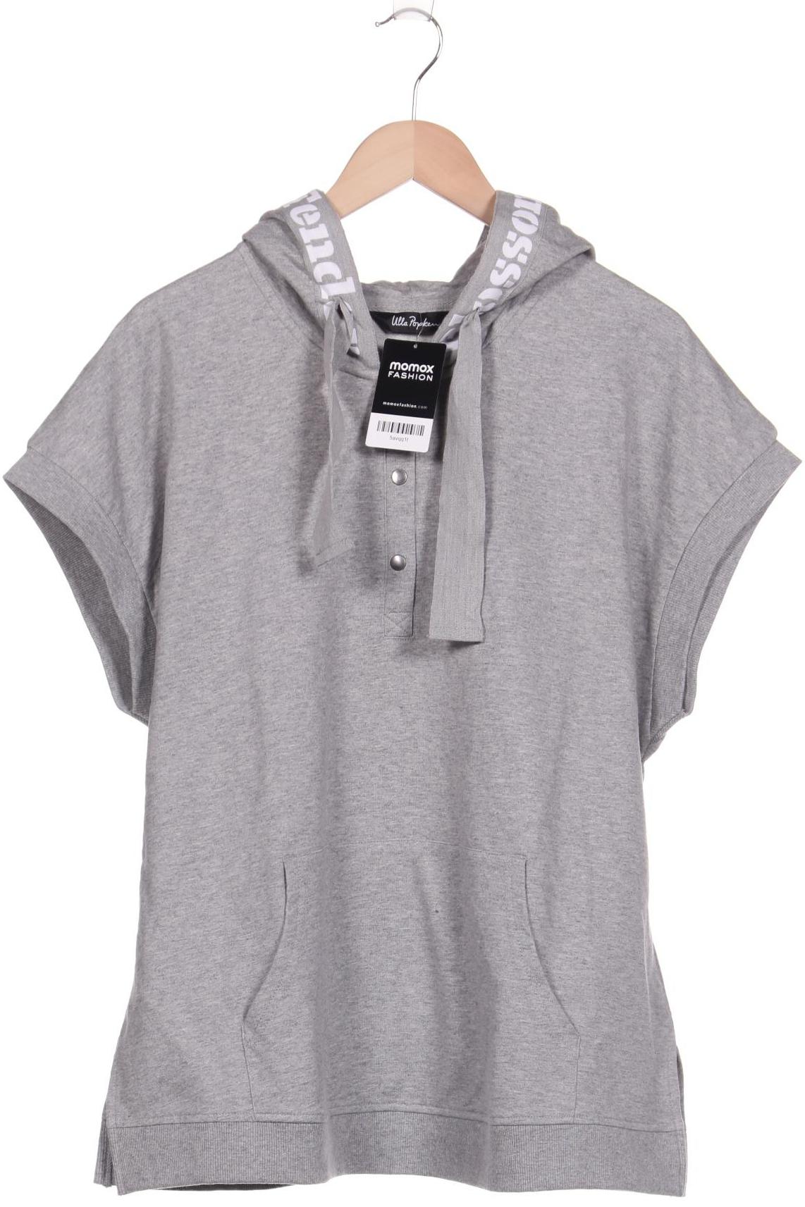 

Ulla Popken Damen Kapuzenpullover, grau, Gr. 46