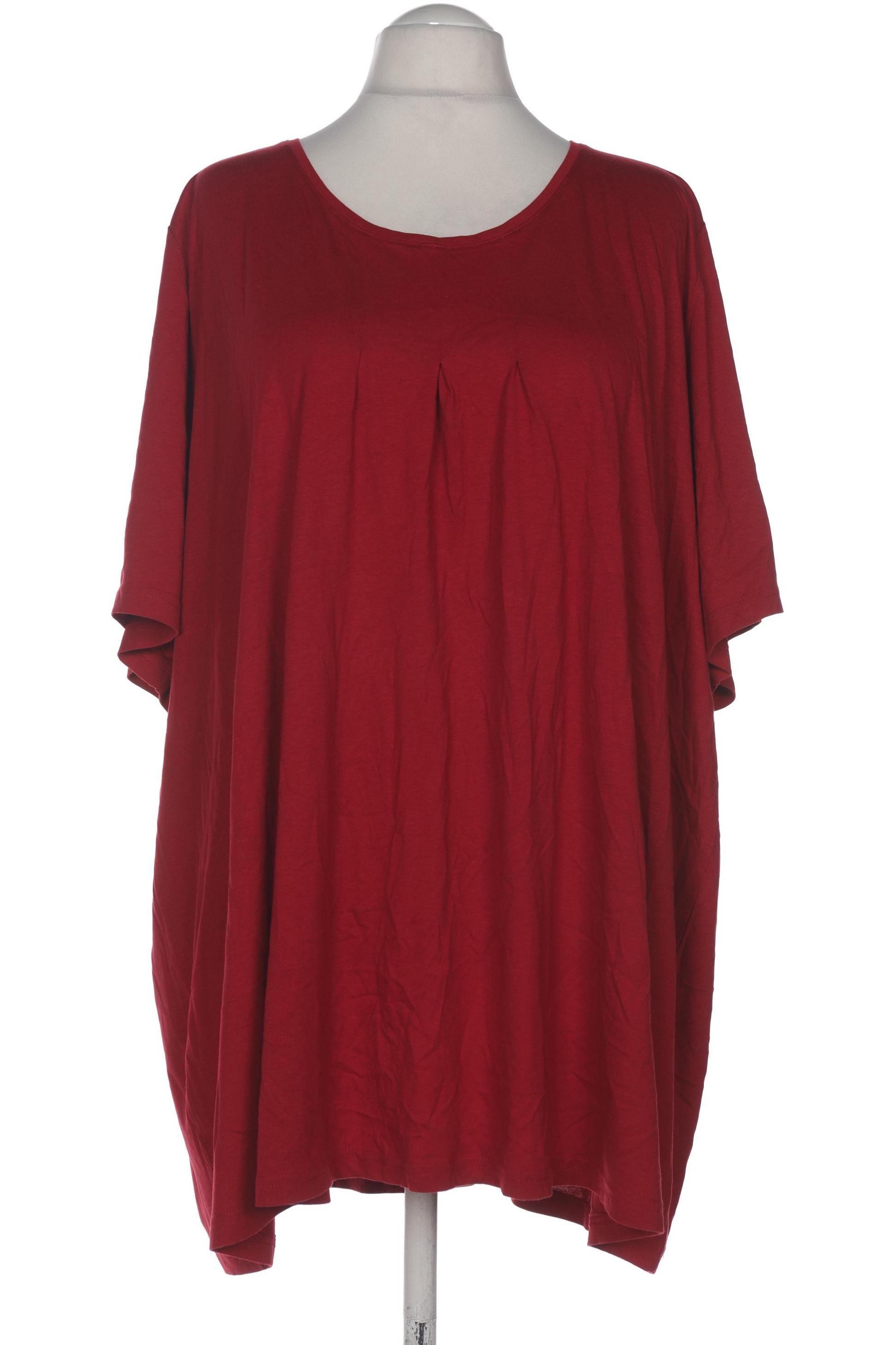 

Ulla Popken Damen T-Shirt, rot, Gr. 58
