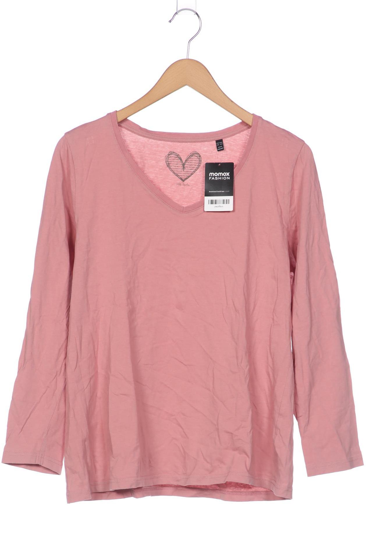 

Ulla Popken Damen Langarmshirt, pink, Gr. 42