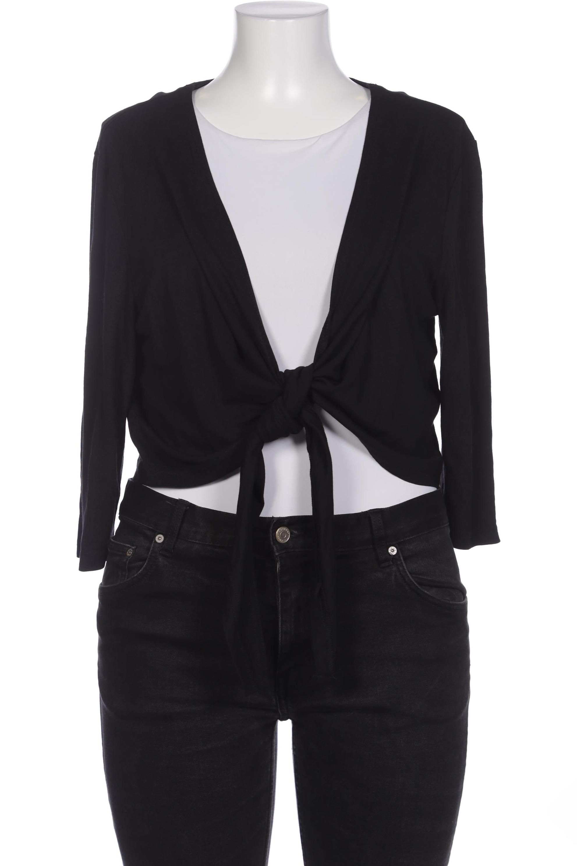 

Ulla Popken Damen Strickjacke, schwarz, Gr. 46