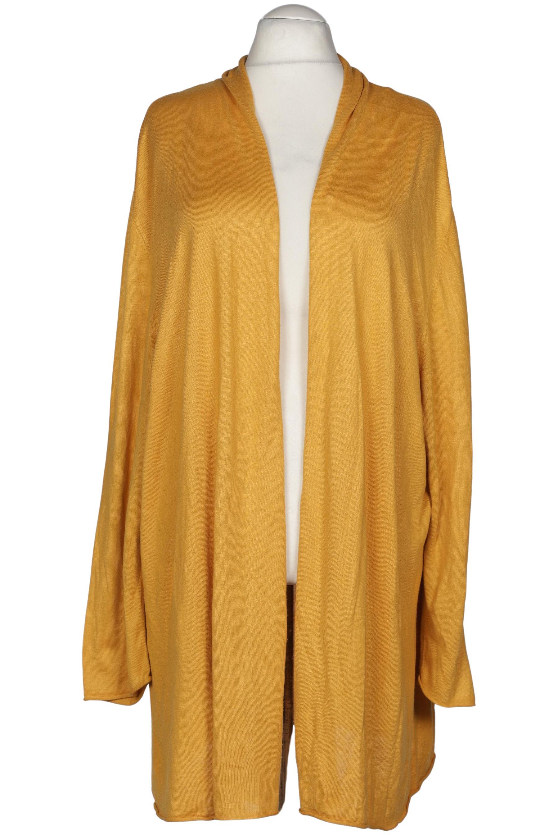 

Ulla Popken Damen Strickjacke, orange, Gr. 58