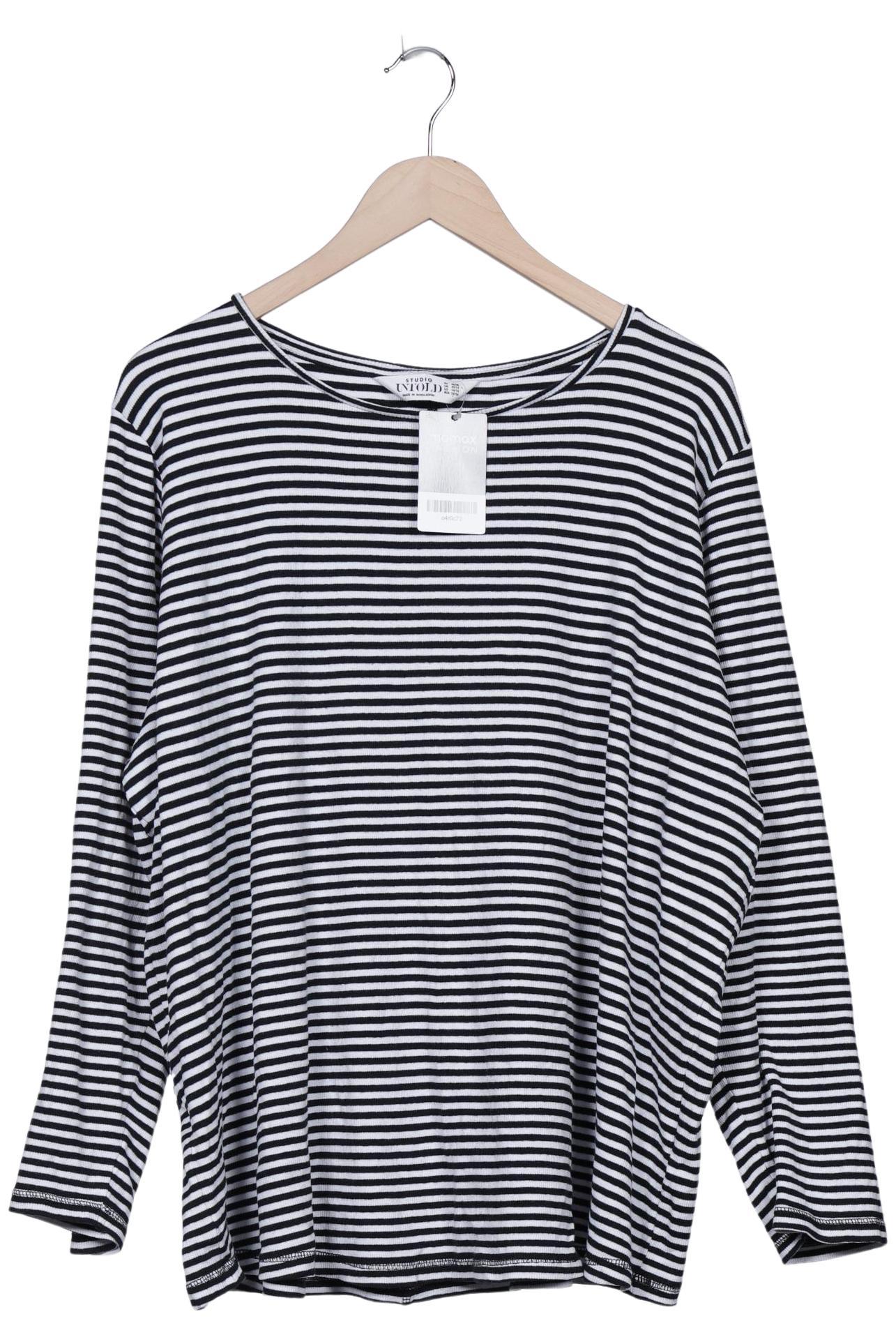 

Ulla Popken Damen Langarmshirt, schwarz, Gr. 46