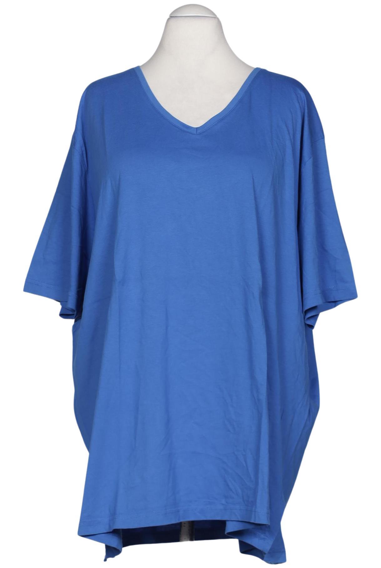 

Ulla Popken Damen T-Shirt, blau, Gr. 58