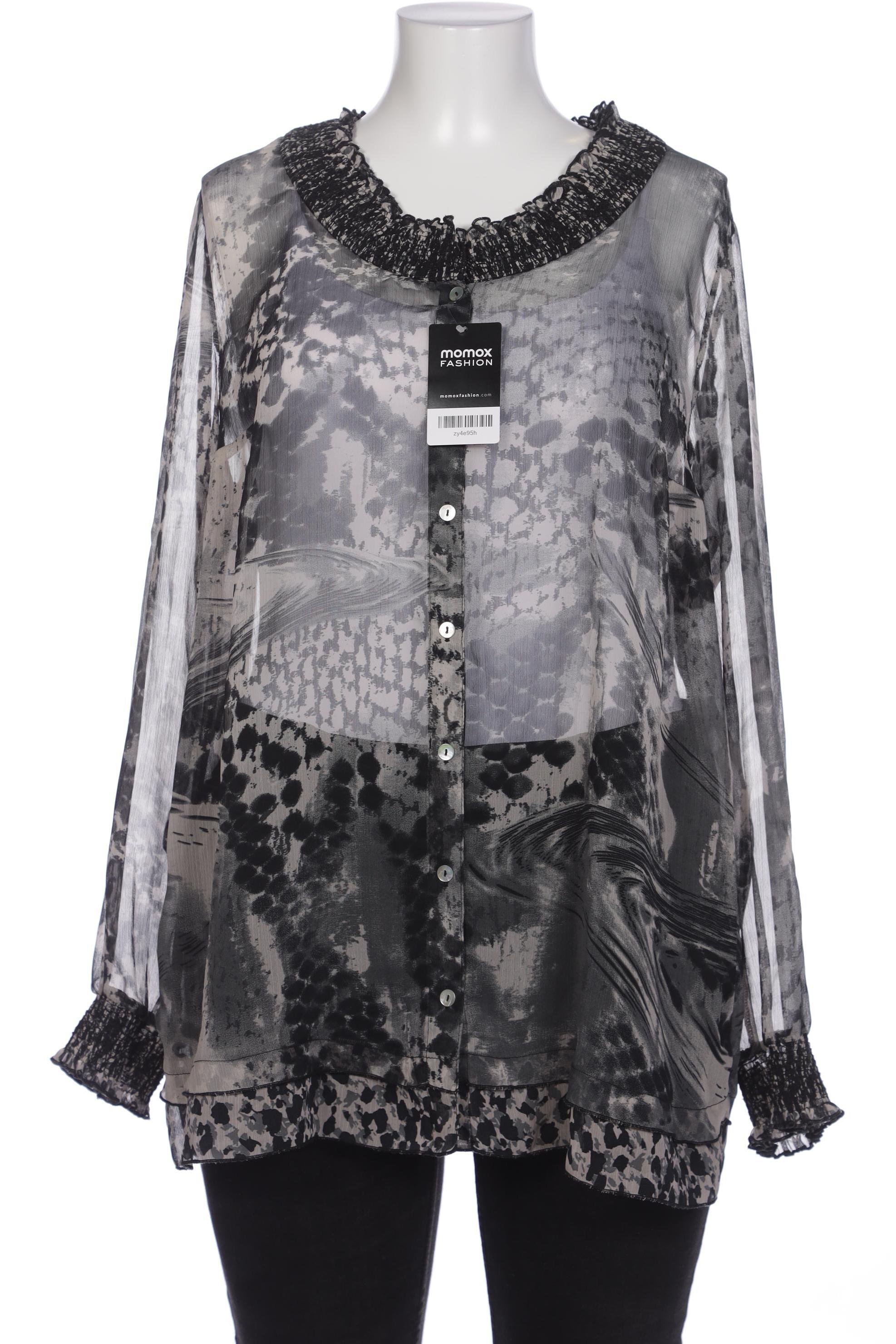 

Ulla Popken Damen Bluse, grau, Gr. 46