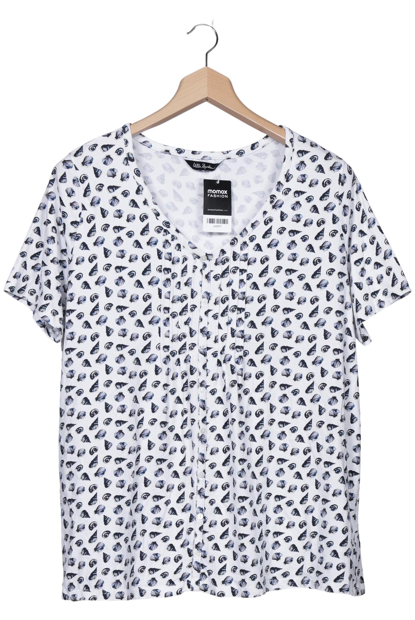 

Ulla Popken Damen T-Shirt, weiß, Gr. 48
