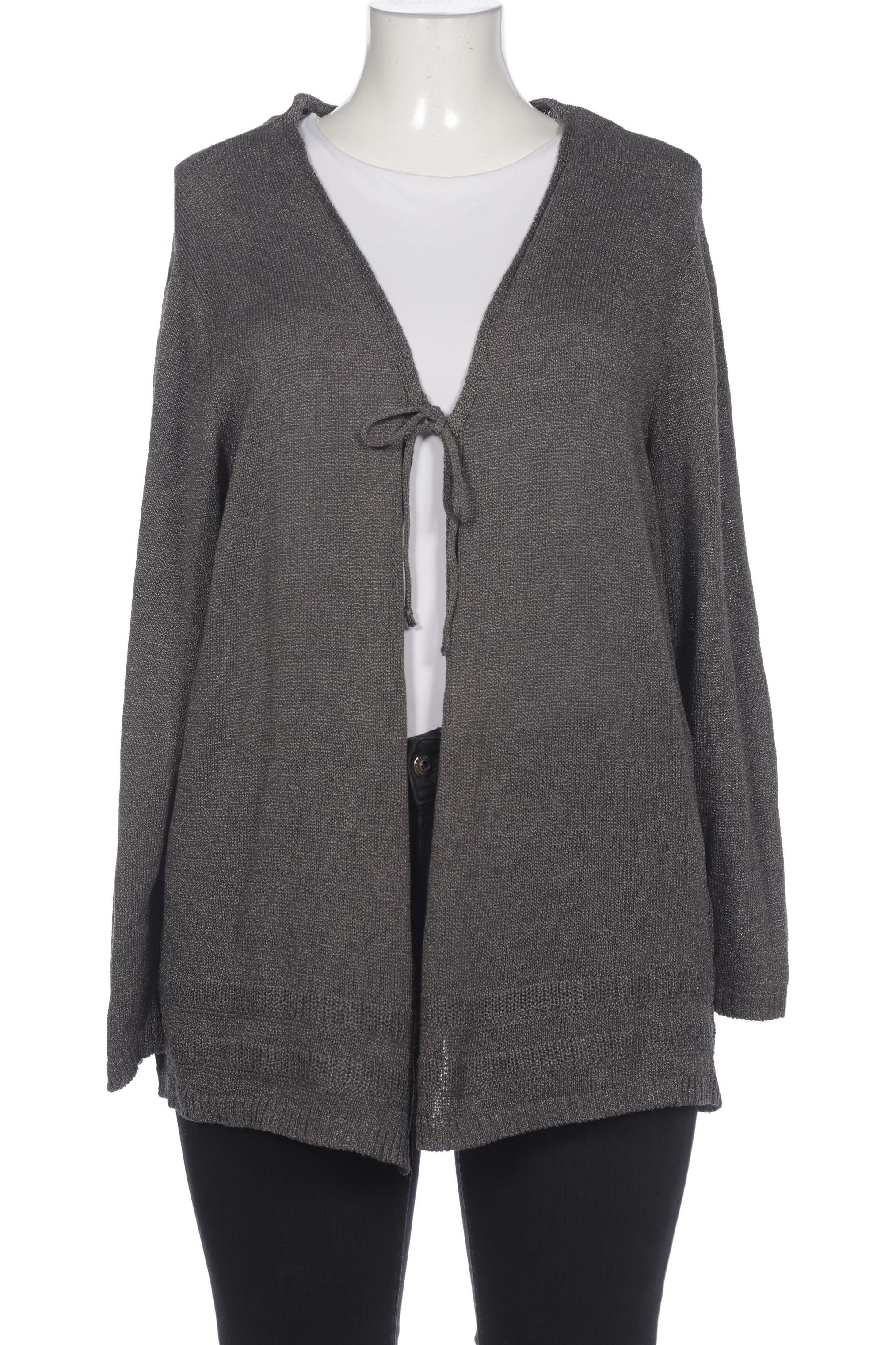 

Ulla Popken Damen Strickjacke, grau, Gr. 44
