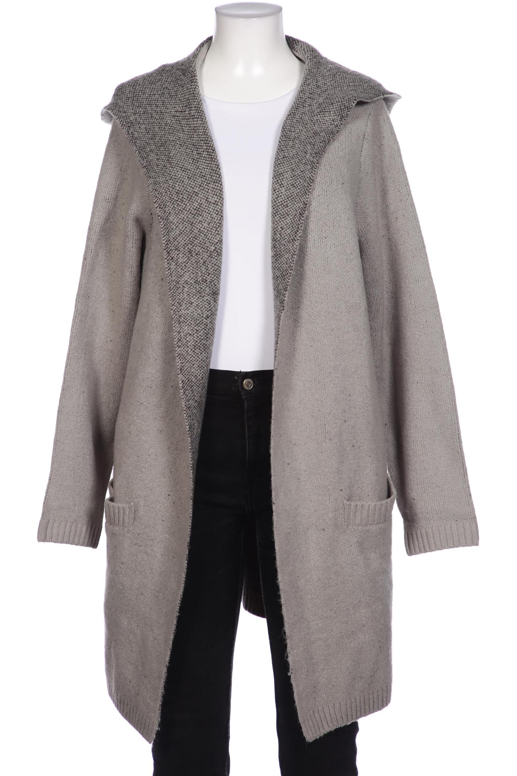 

Ulla Popken Damen Strickjacke, grau, Gr. 46