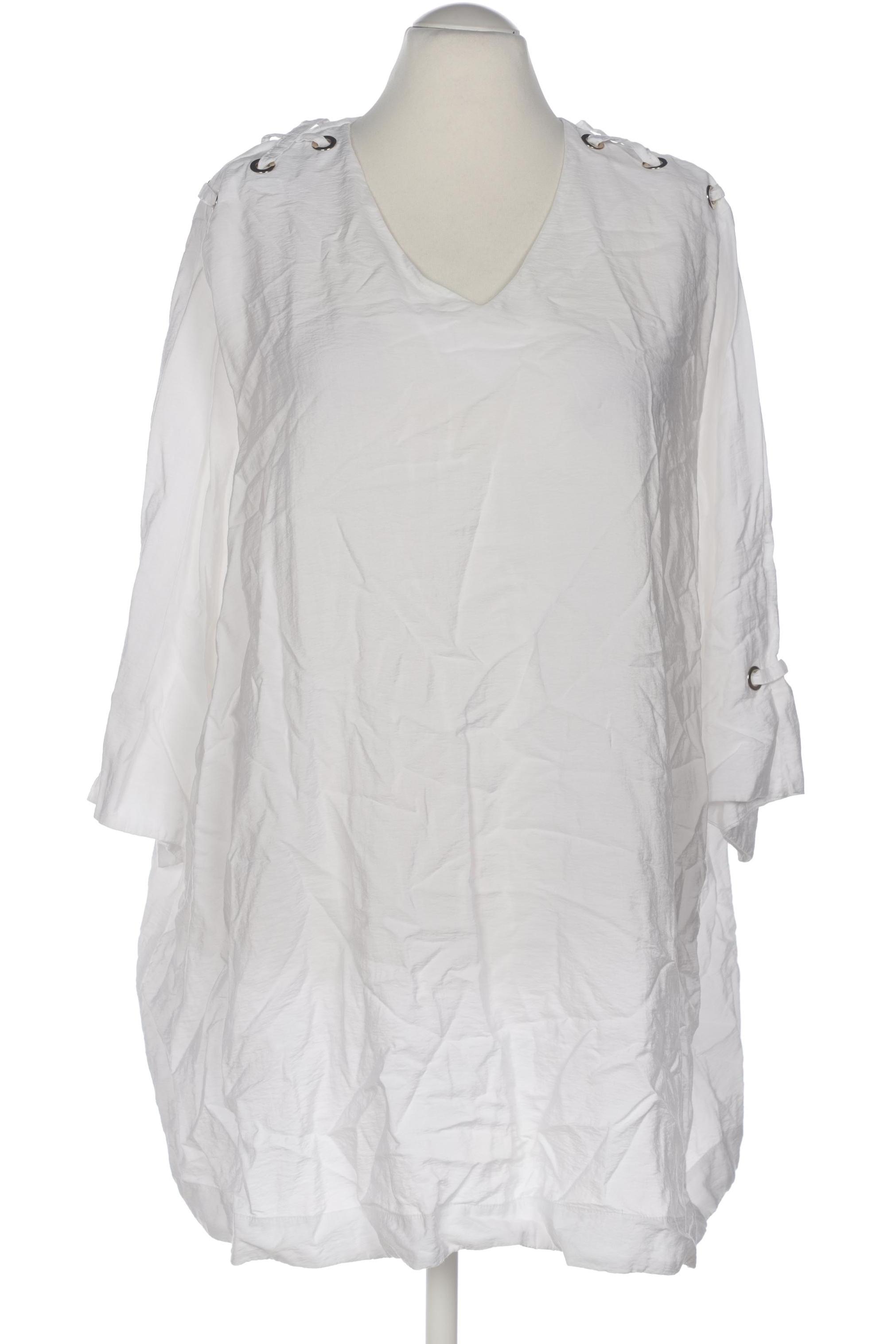 

Ulla Popken Damen Bluse, weiß, Gr. 62