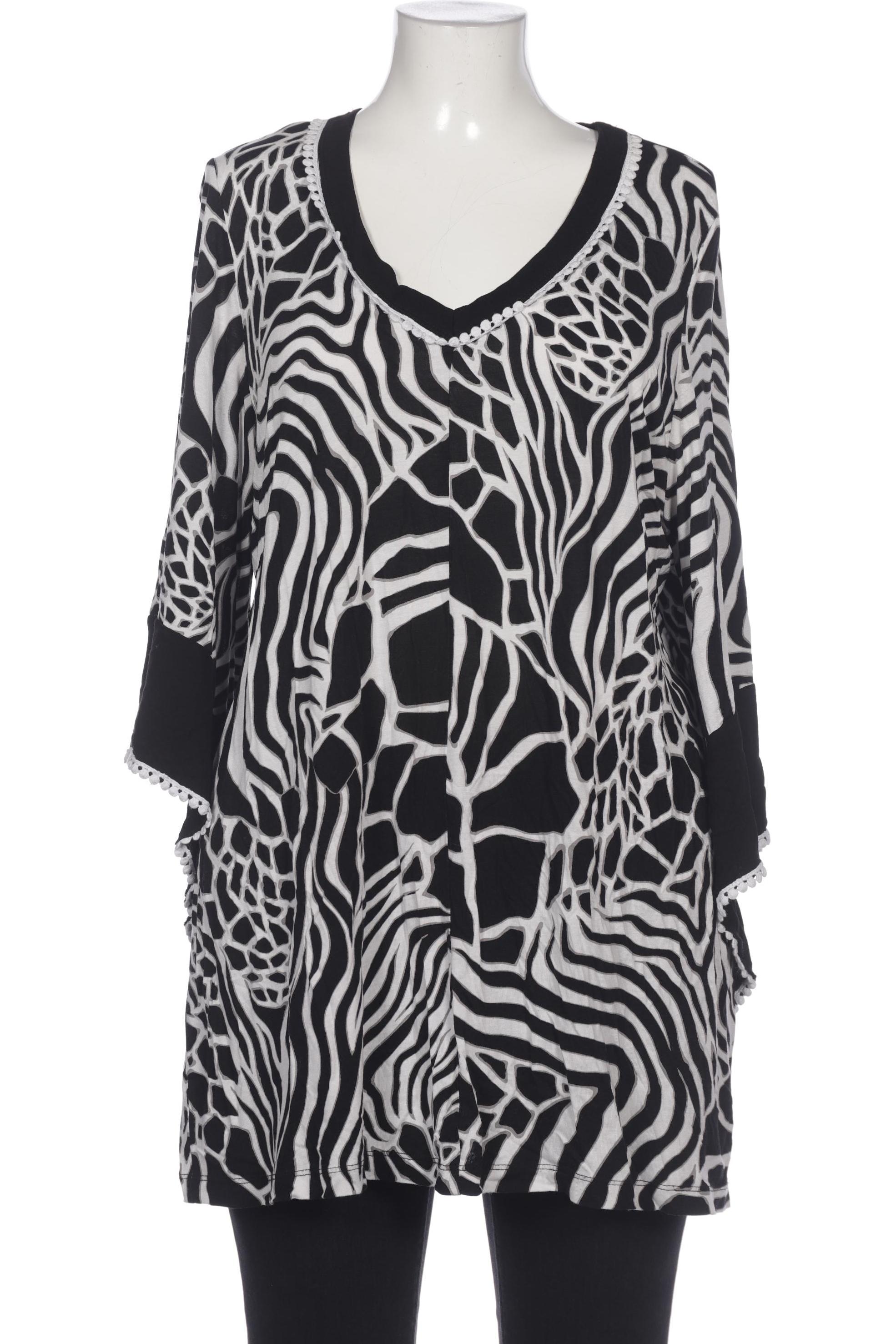 

Ulla Popken Damen Bluse, schwarz, Gr. 46