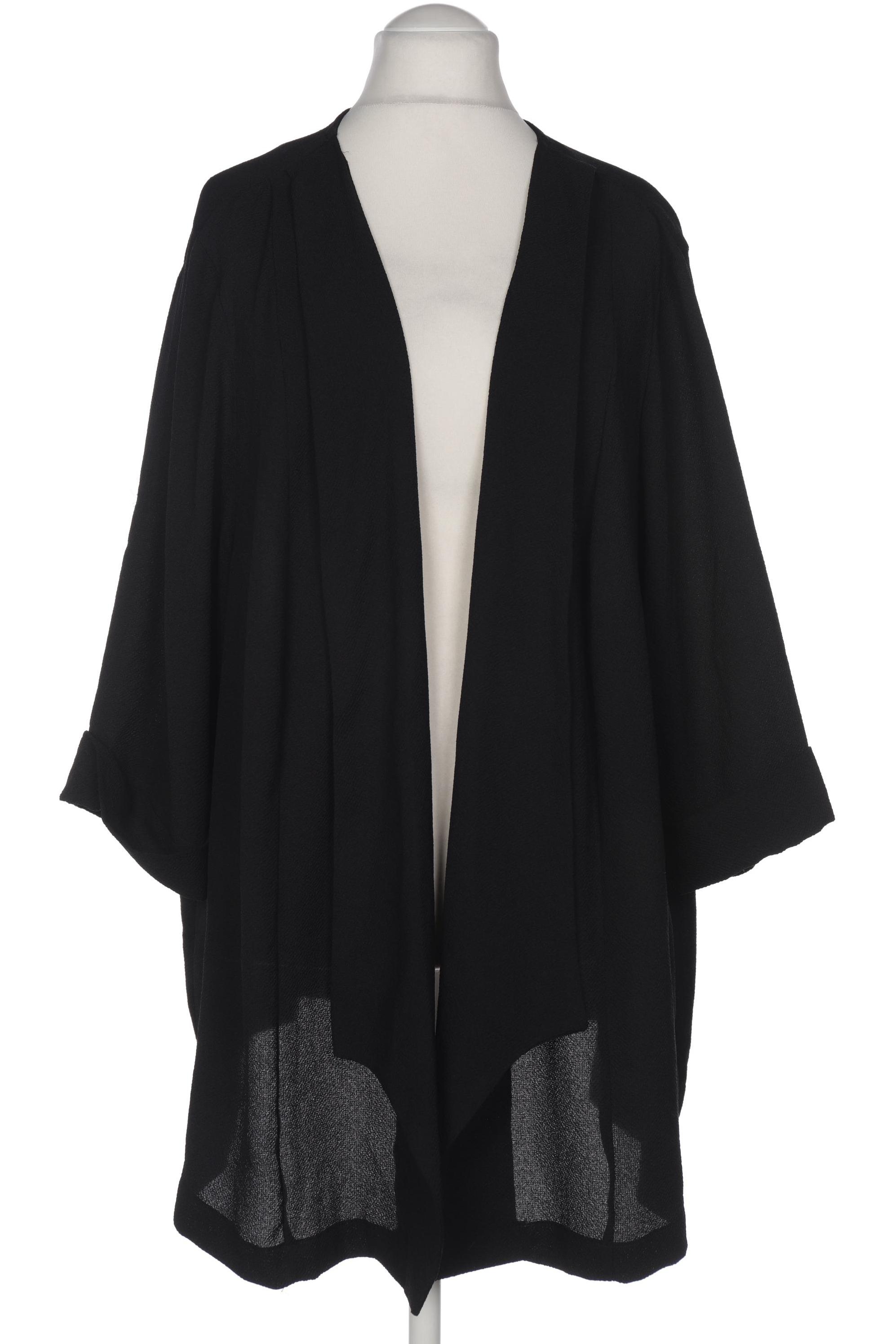 

Ulla Popken Damen Strickjacke, schwarz, Gr. 58