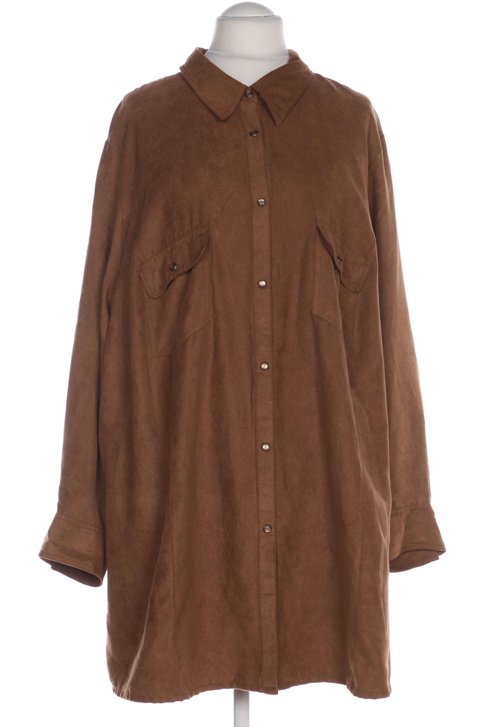 

Ulla Popken Damen Bluse, braun, Gr. 58