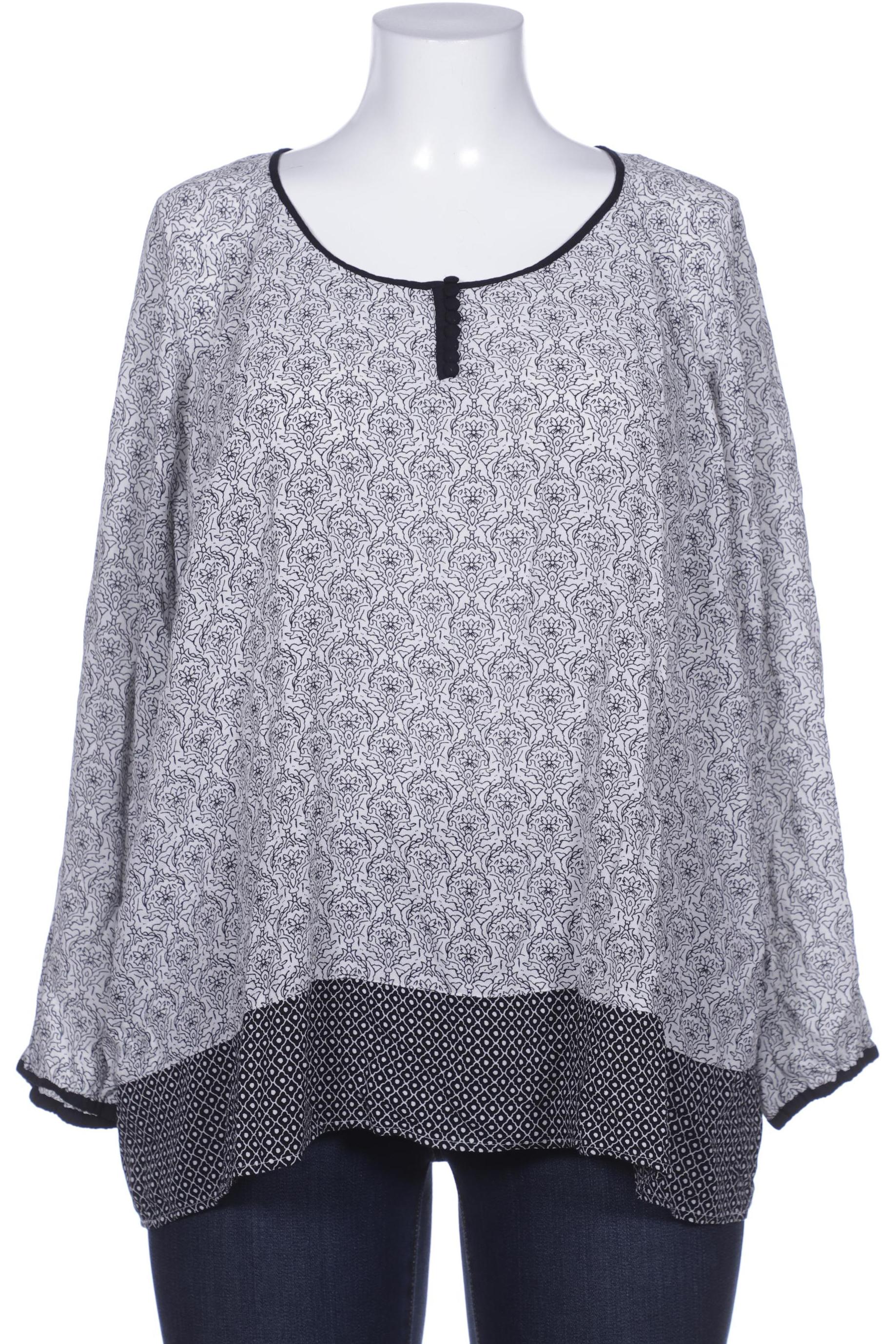 

Ulla Popken Damen Bluse, schwarz, Gr. 46