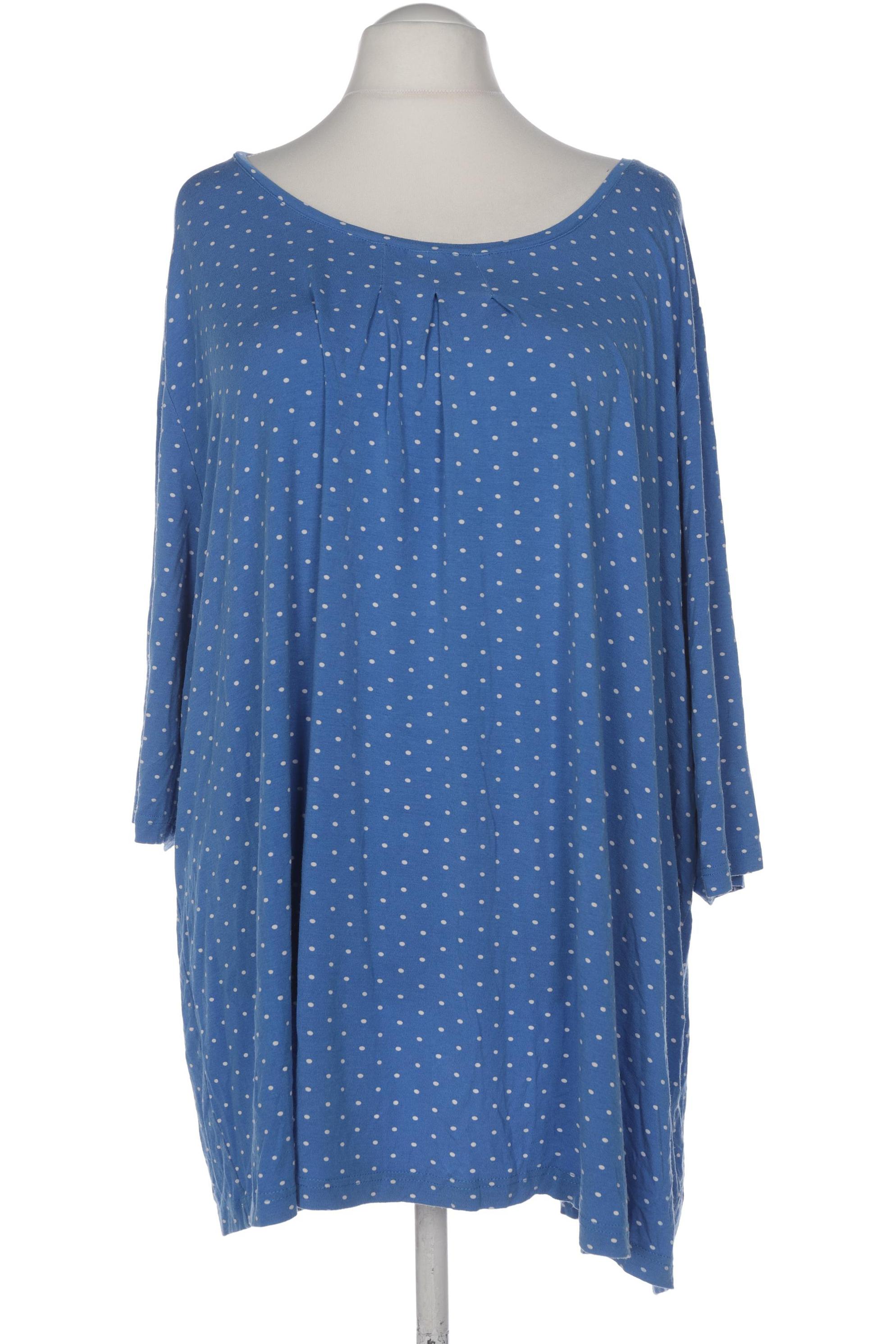 

Ulla Popken Damen T-Shirt, blau, Gr. 58