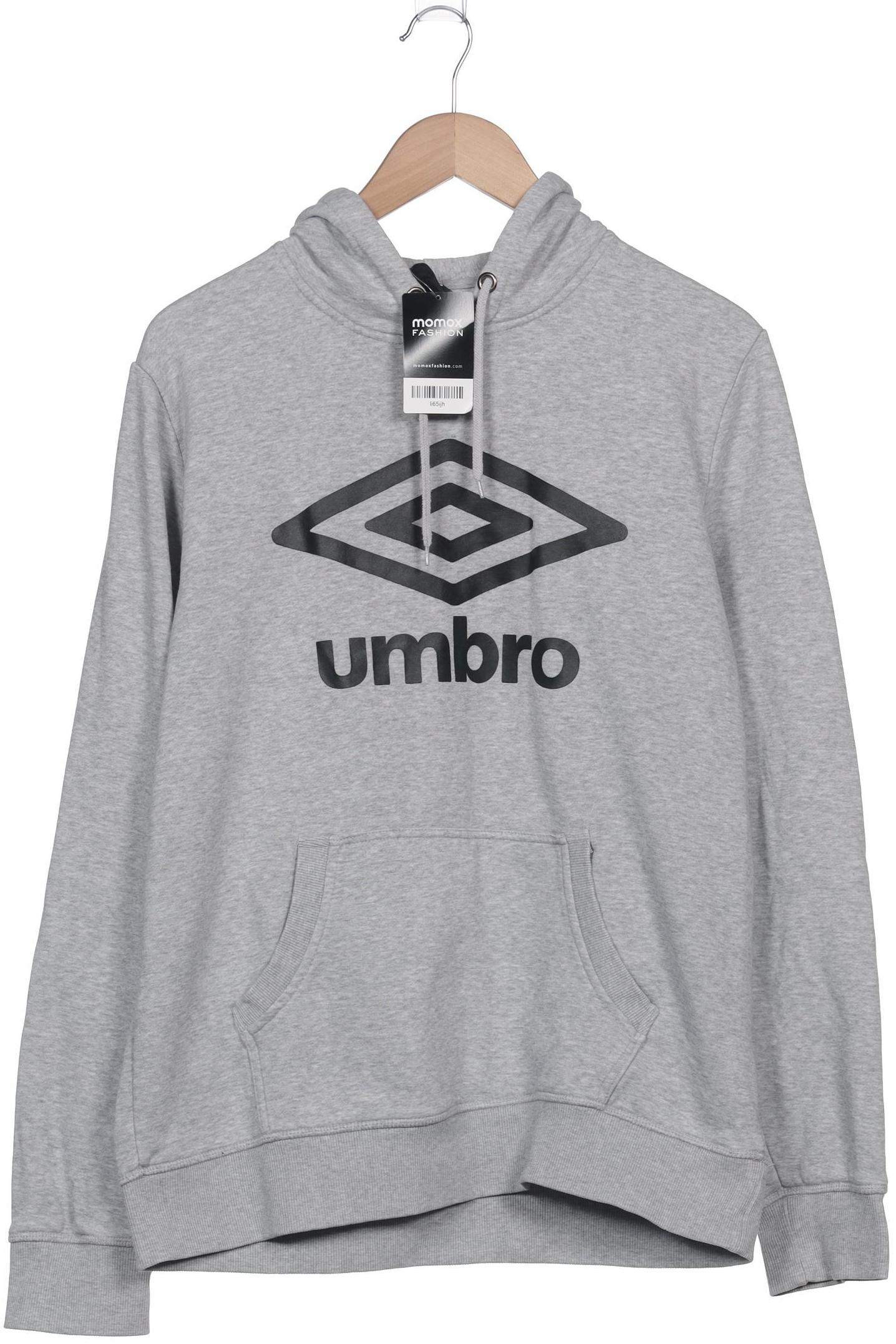 

umbro Damen Kapuzenpullover, grau, Gr. 42