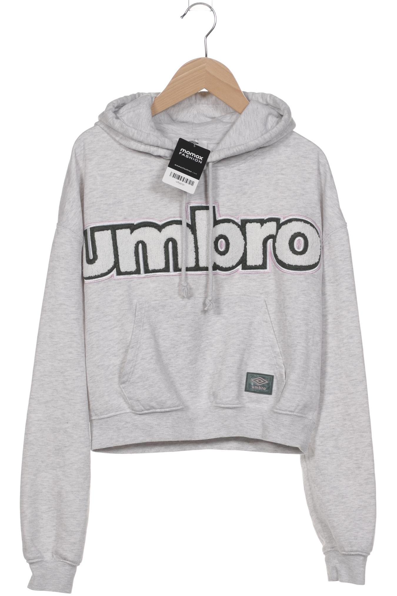 

umbro Damen Kapuzenpullover, grau, Gr. 34