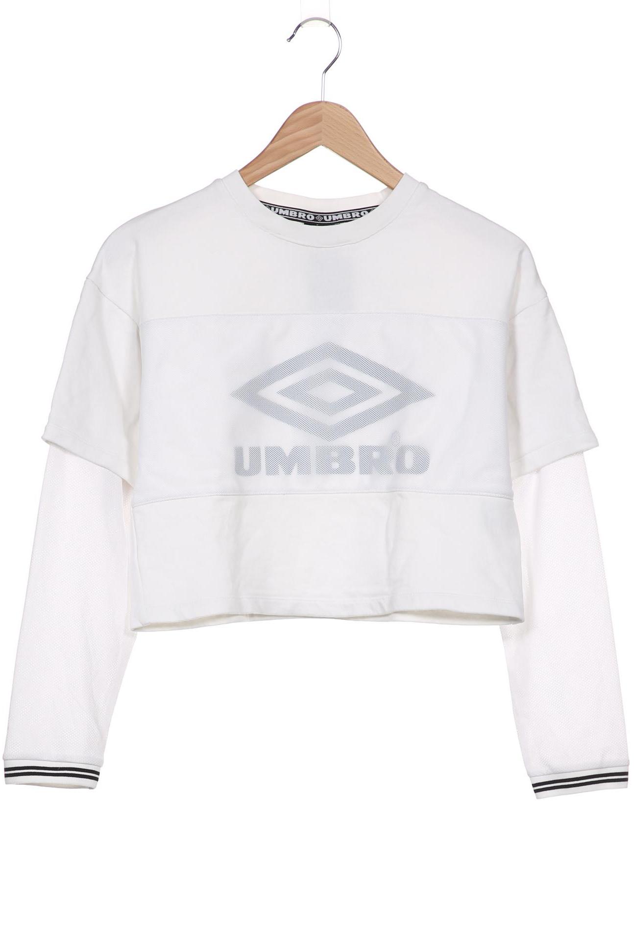 

umbro Damen Sweatshirt, weiß, Gr. 38