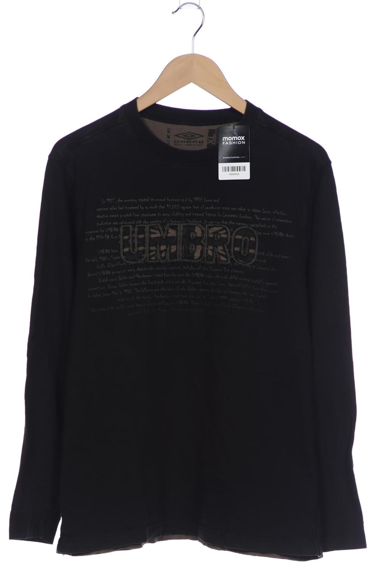 

umbro Herren Langarmshirt, schwarz, Gr. 54