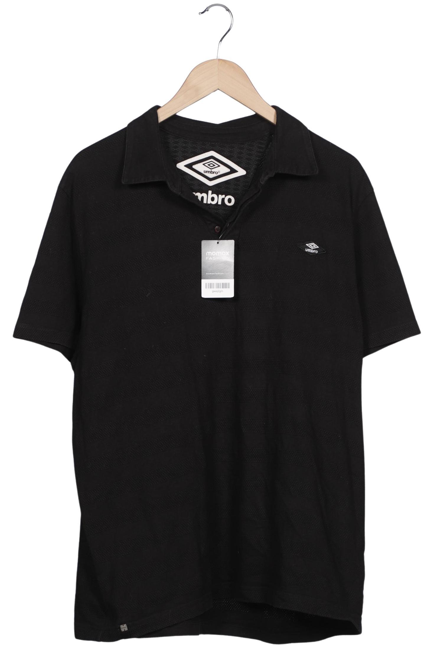 

umbro Herren Poloshirt, schwarz, Gr. 56