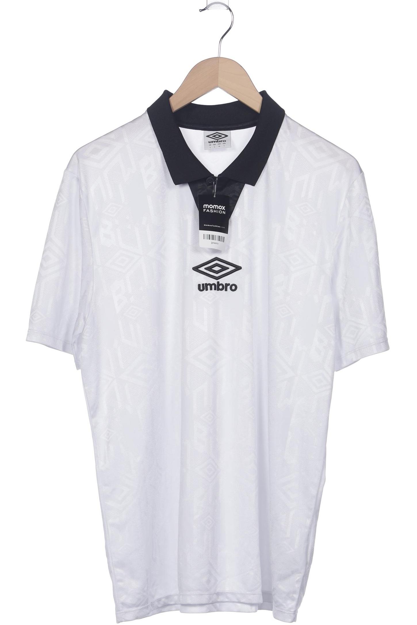 

umbro Herren Poloshirt, weiß, Gr. 52