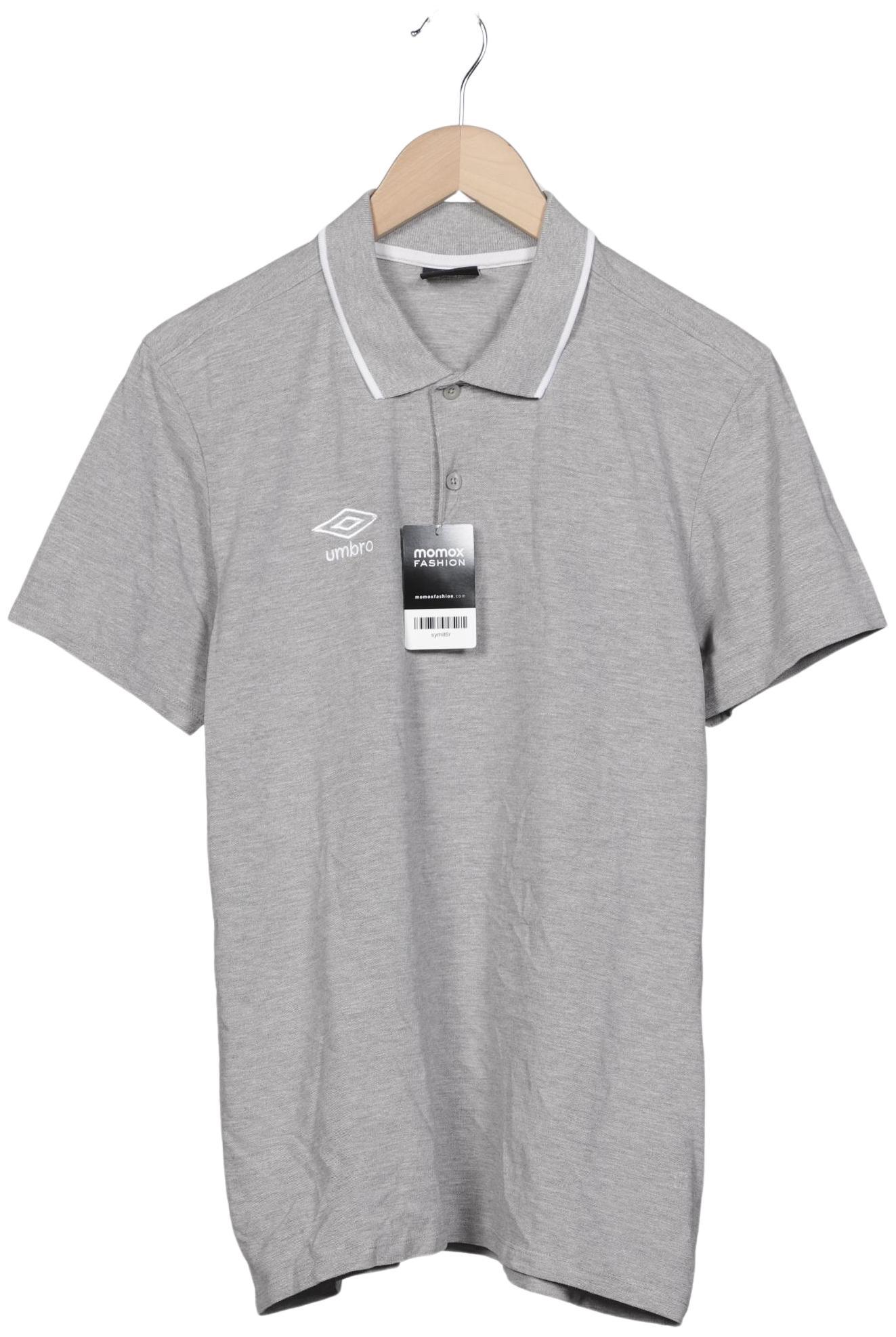 

umbro Herren Poloshirt, grau, Gr. 52