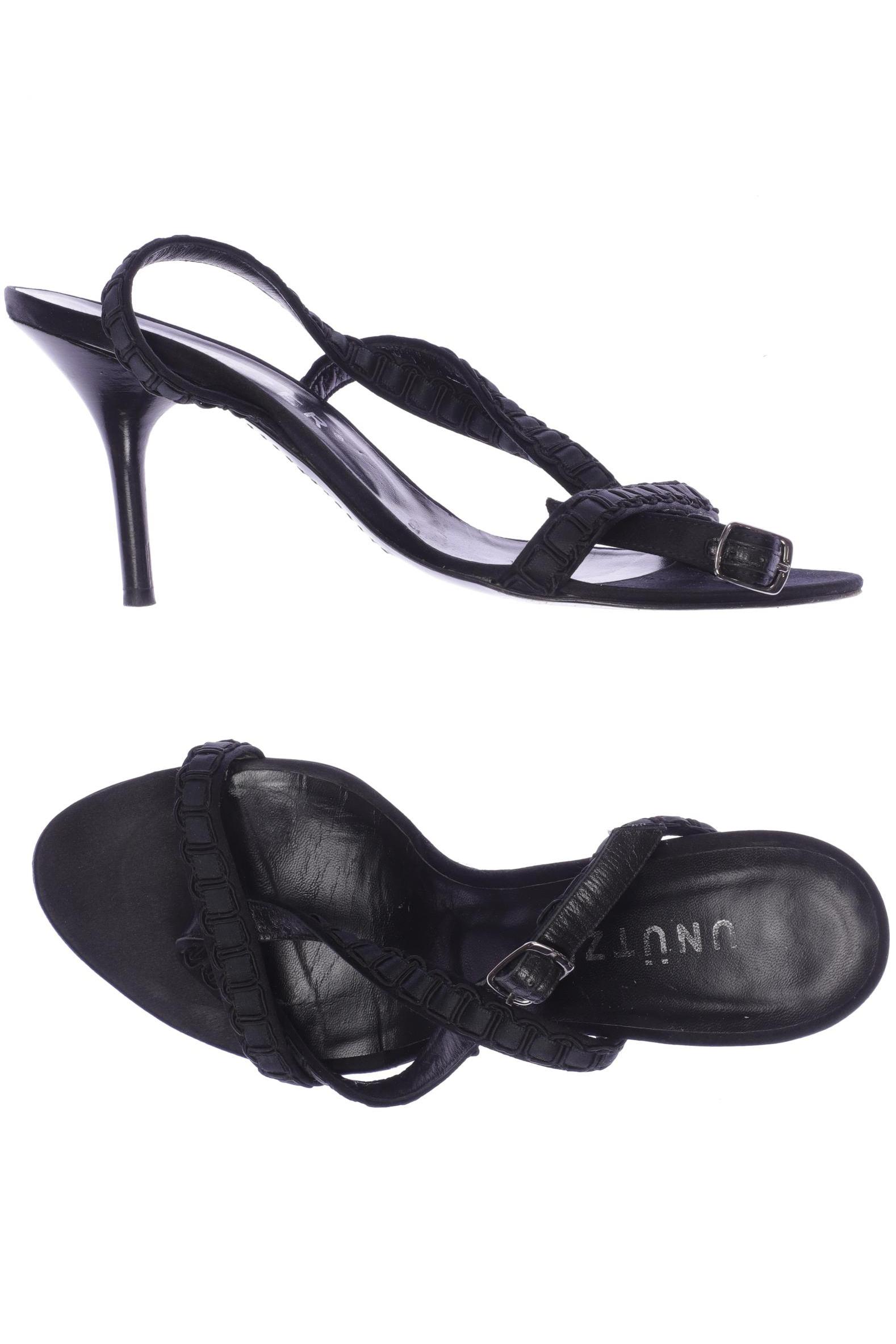 

Unützer Damen Sandale, schwarz, Gr. 40