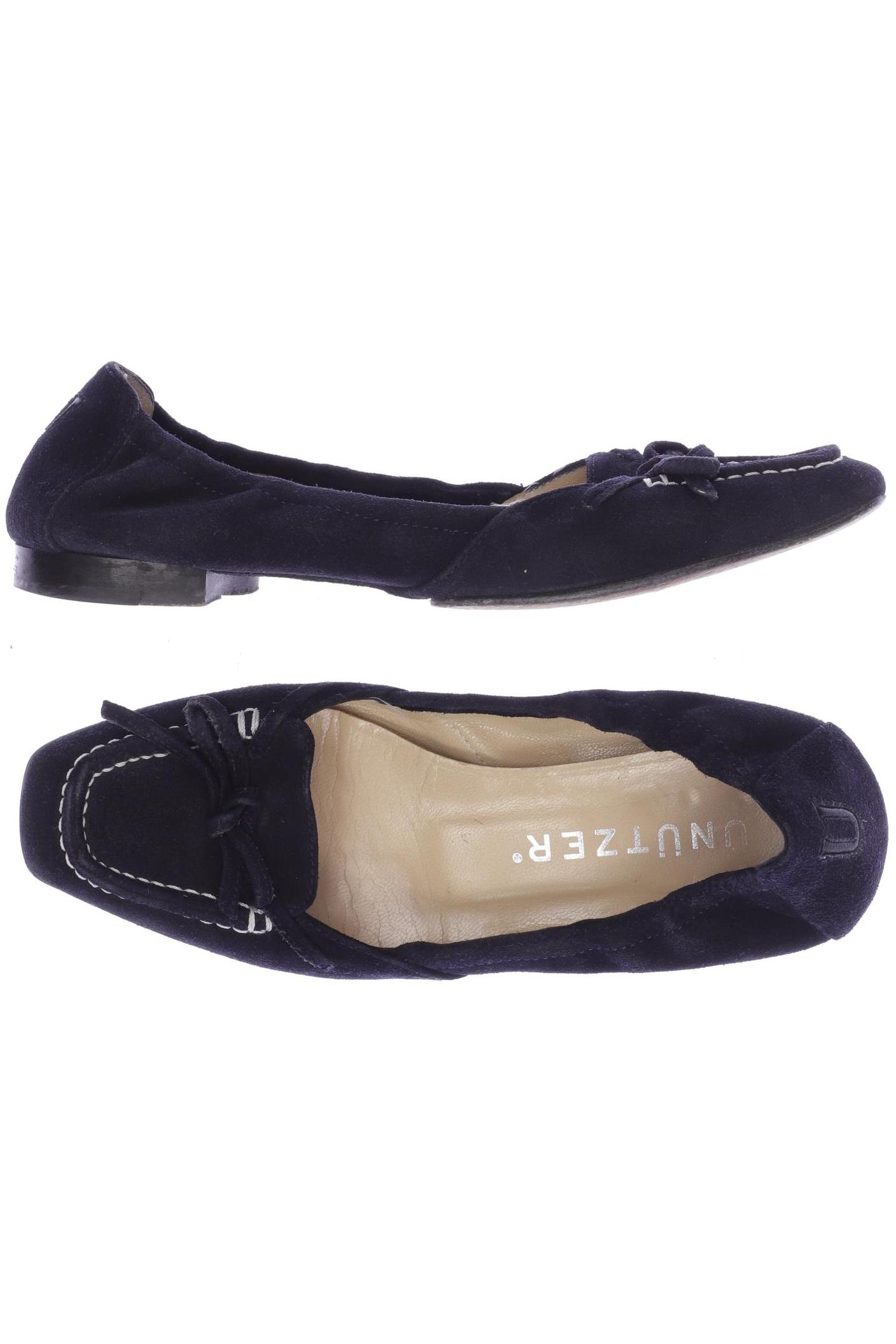 

Unützer Damen Ballerinas, marineblau, Gr. 35