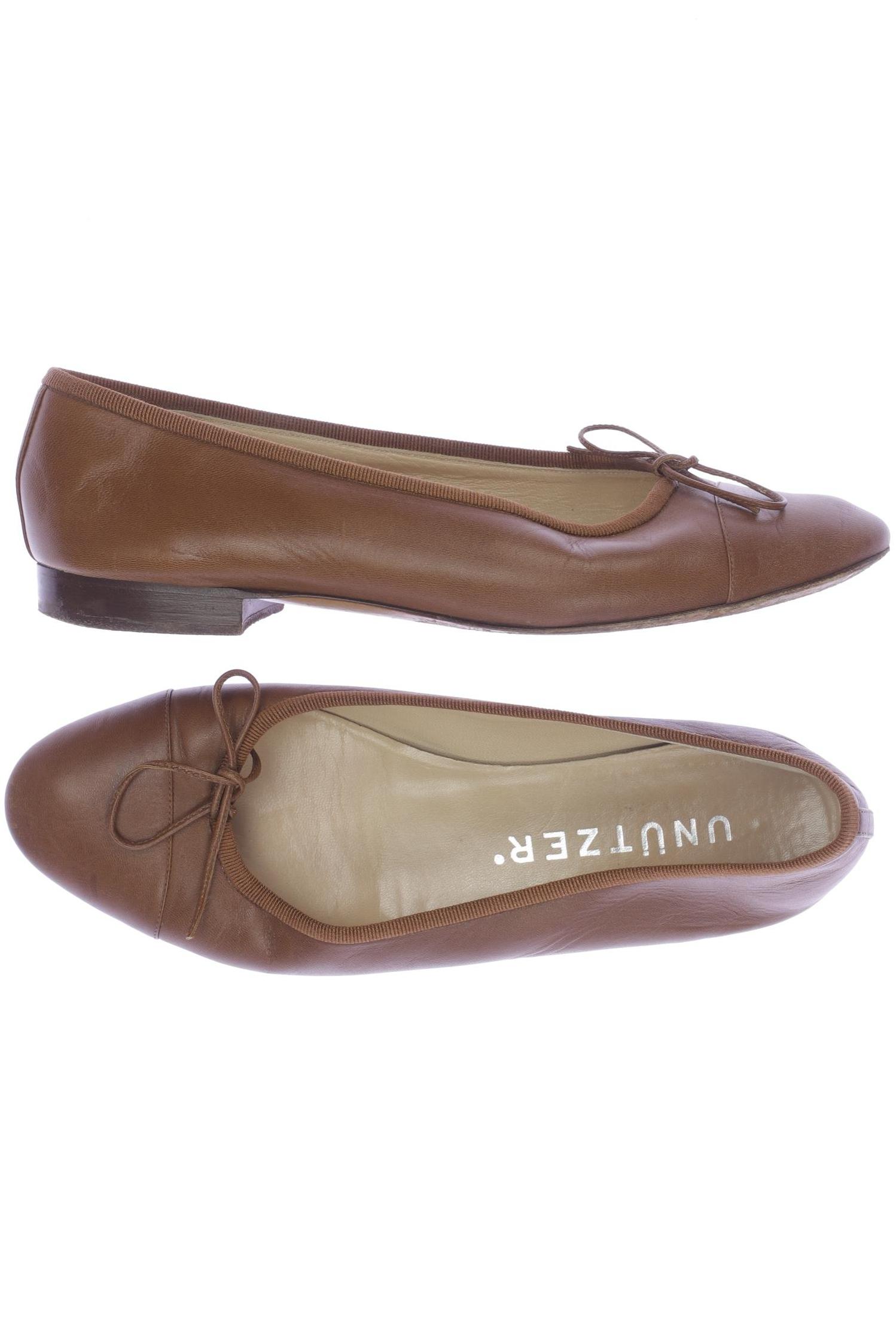 

Unützer Damen Ballerinas, braun, Gr. 36