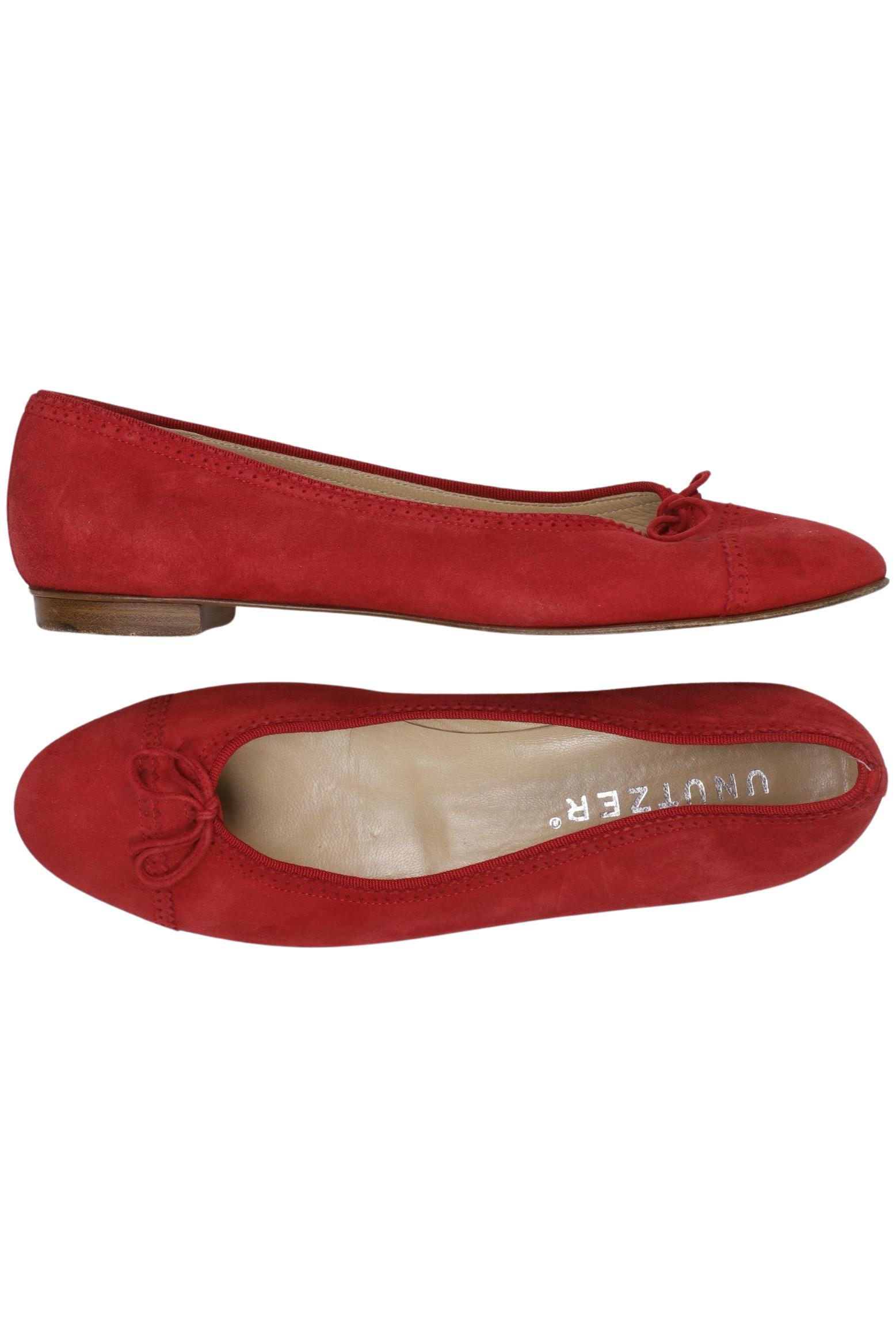

Unützer Damen Ballerinas, rot, Gr. 39.5