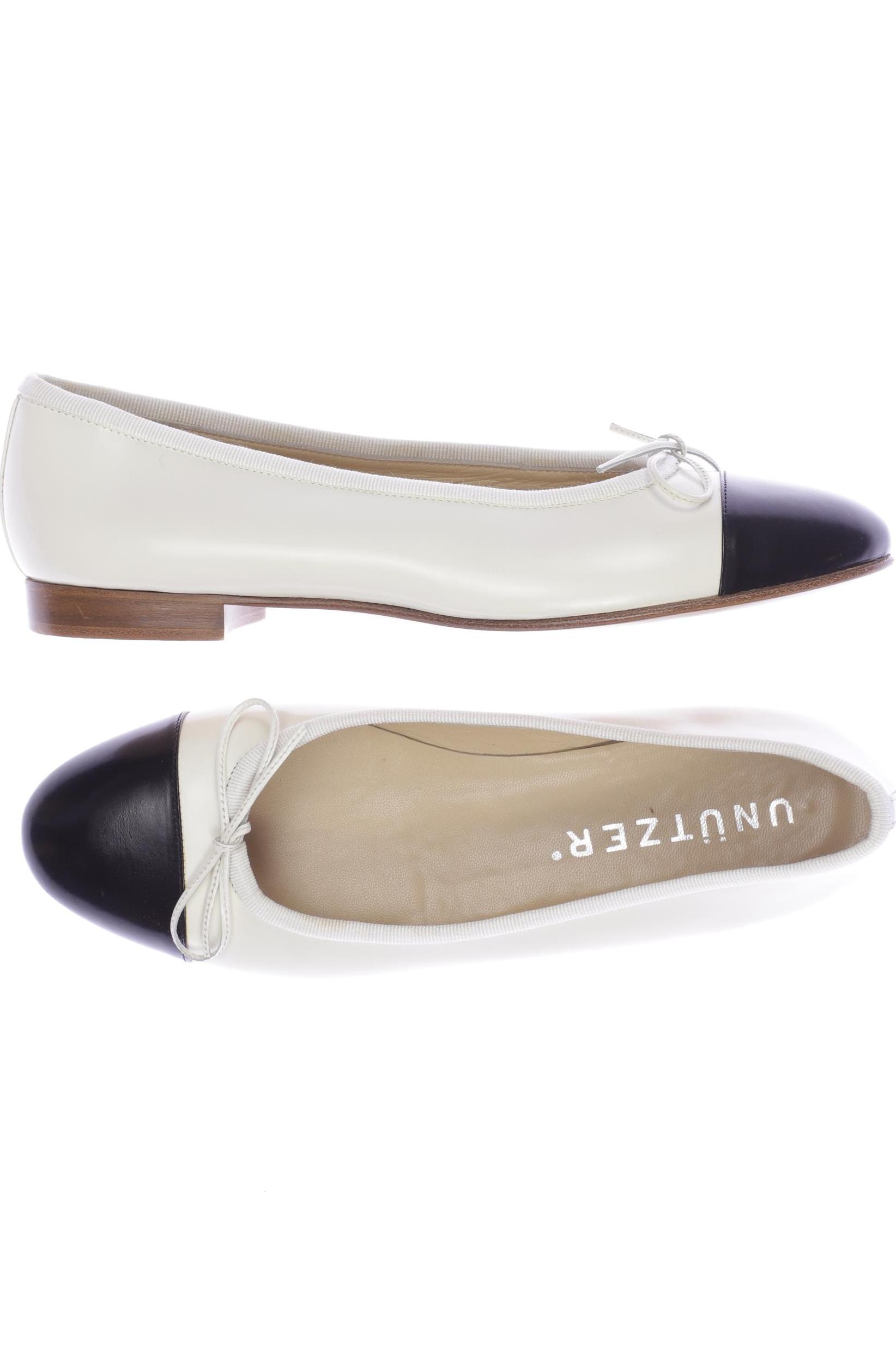 

Unützer Damen Ballerinas, cremeweiß